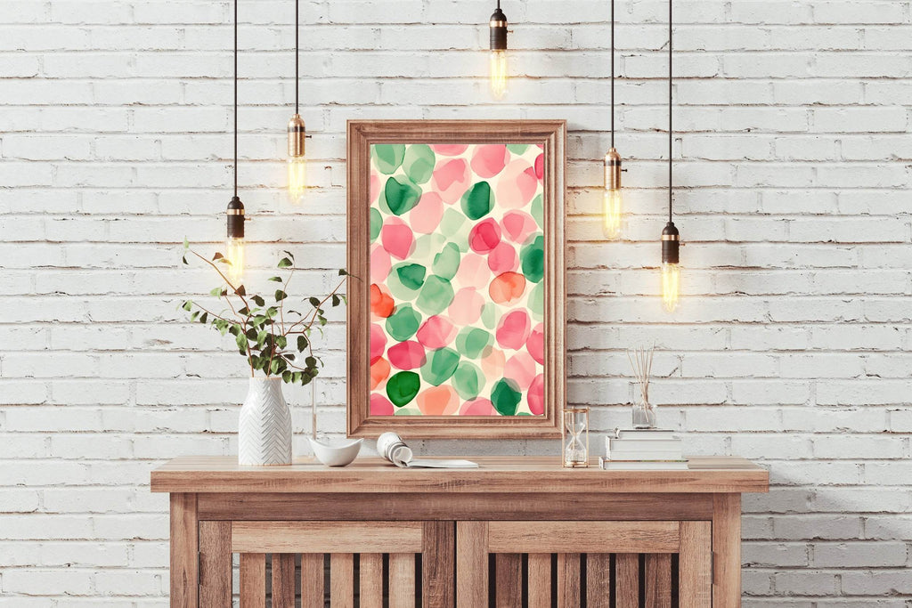 A Close Up of a Watercolor Painting Digital Art - beink online art store