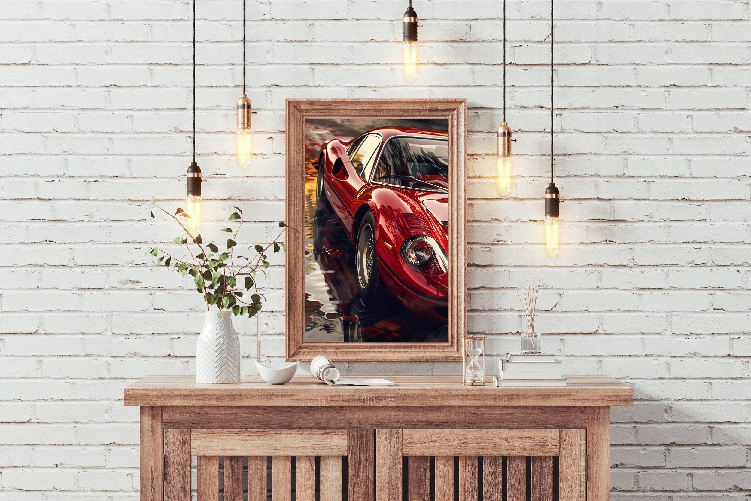 Ferrari Dino 246GT Wall Art - beink online art store