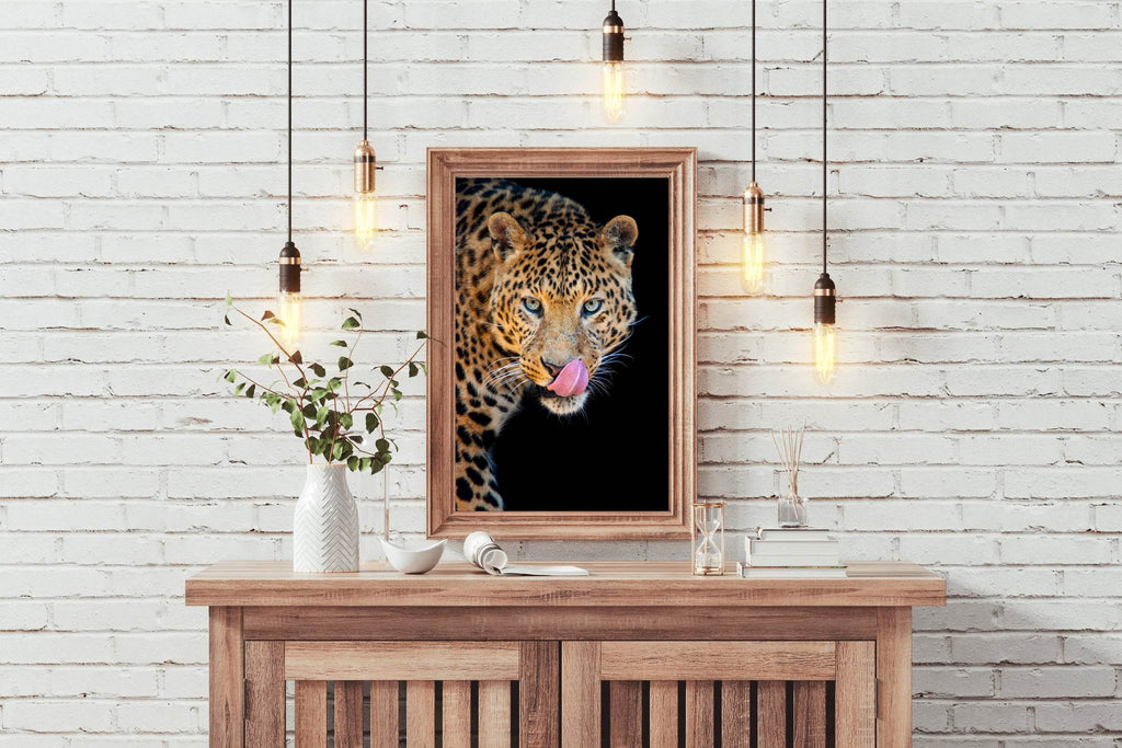 Amur Leopard Animal Wall Art - beink online art store