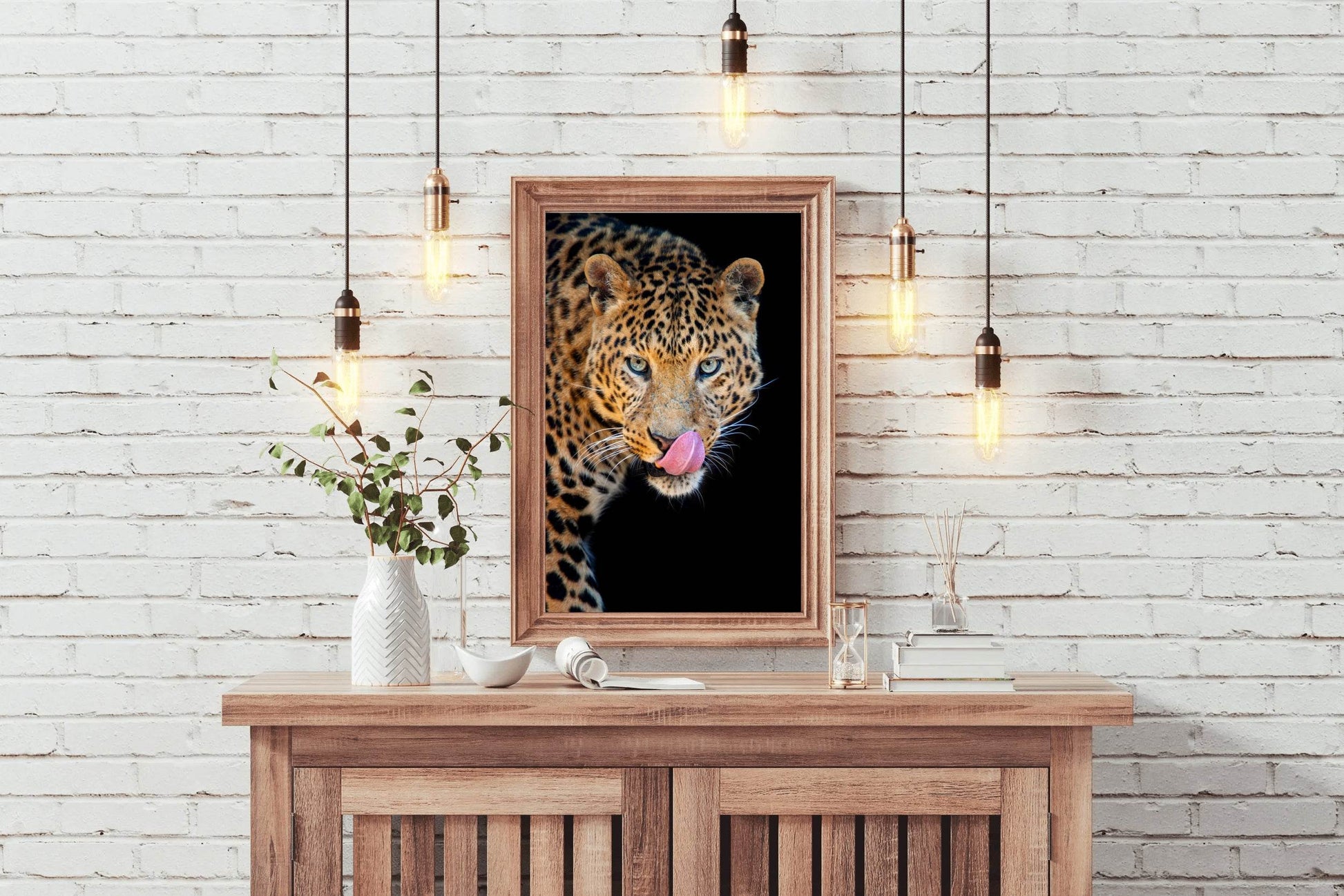 Amur Leopard Animal Wall Art - beink online art store