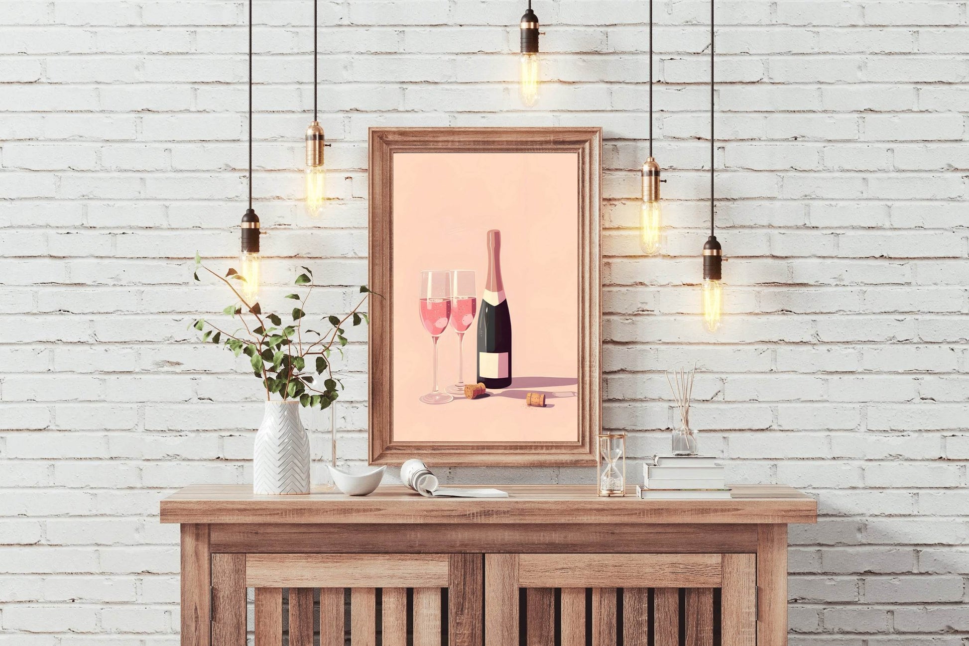 Wine Bottle Wall Art - beink online art store