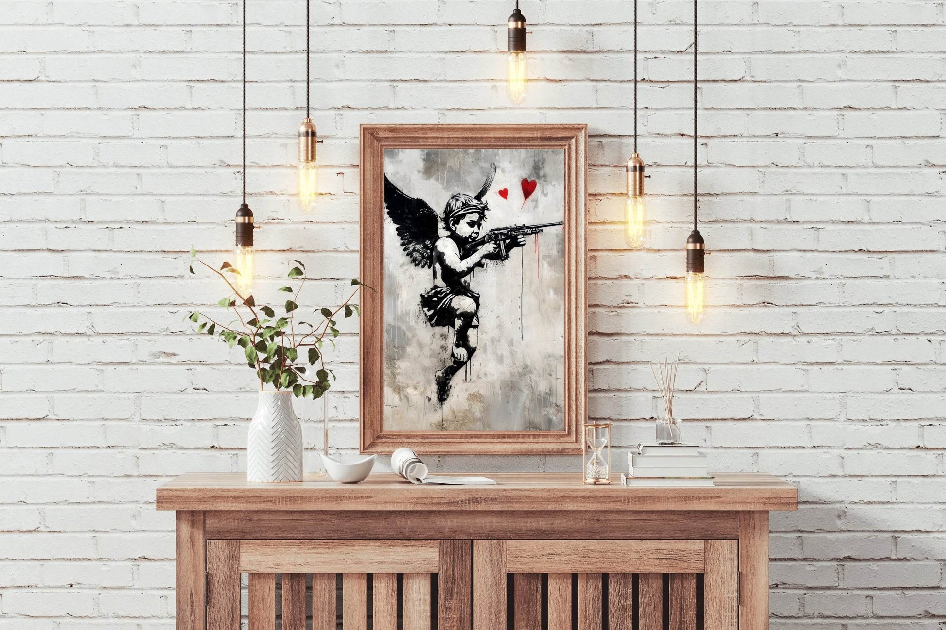 Angelic Warfare Wall Art - beink online art store