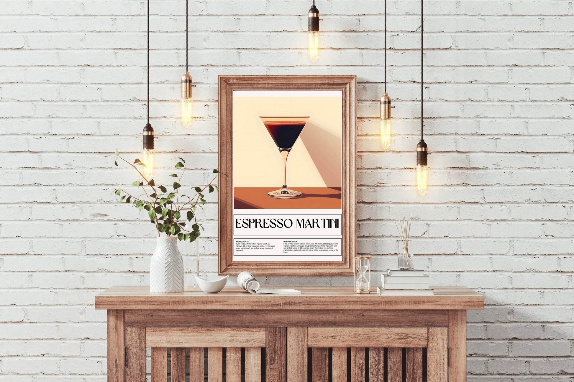 Espresso Martini Wall Art - beink online art store