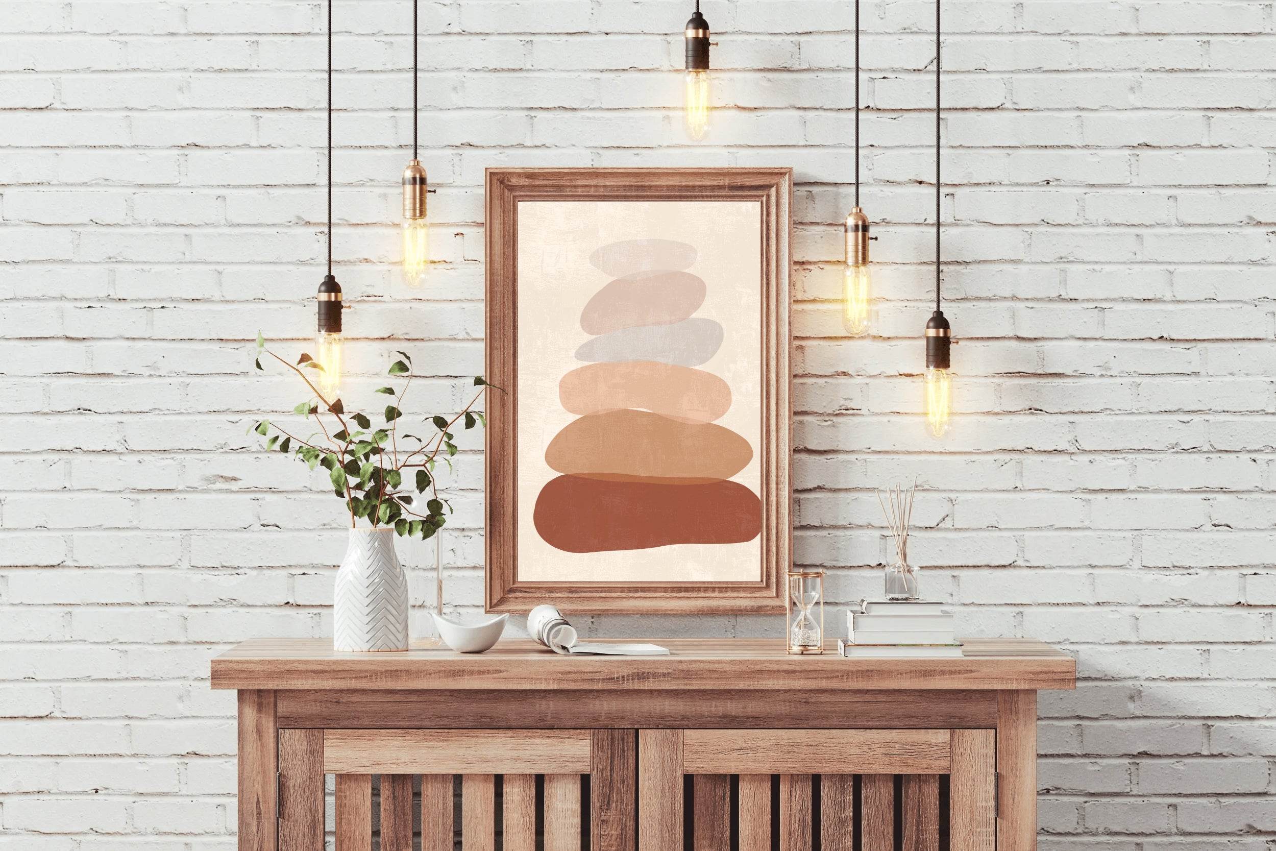Balance of Stones Wall Art - beink online art store
