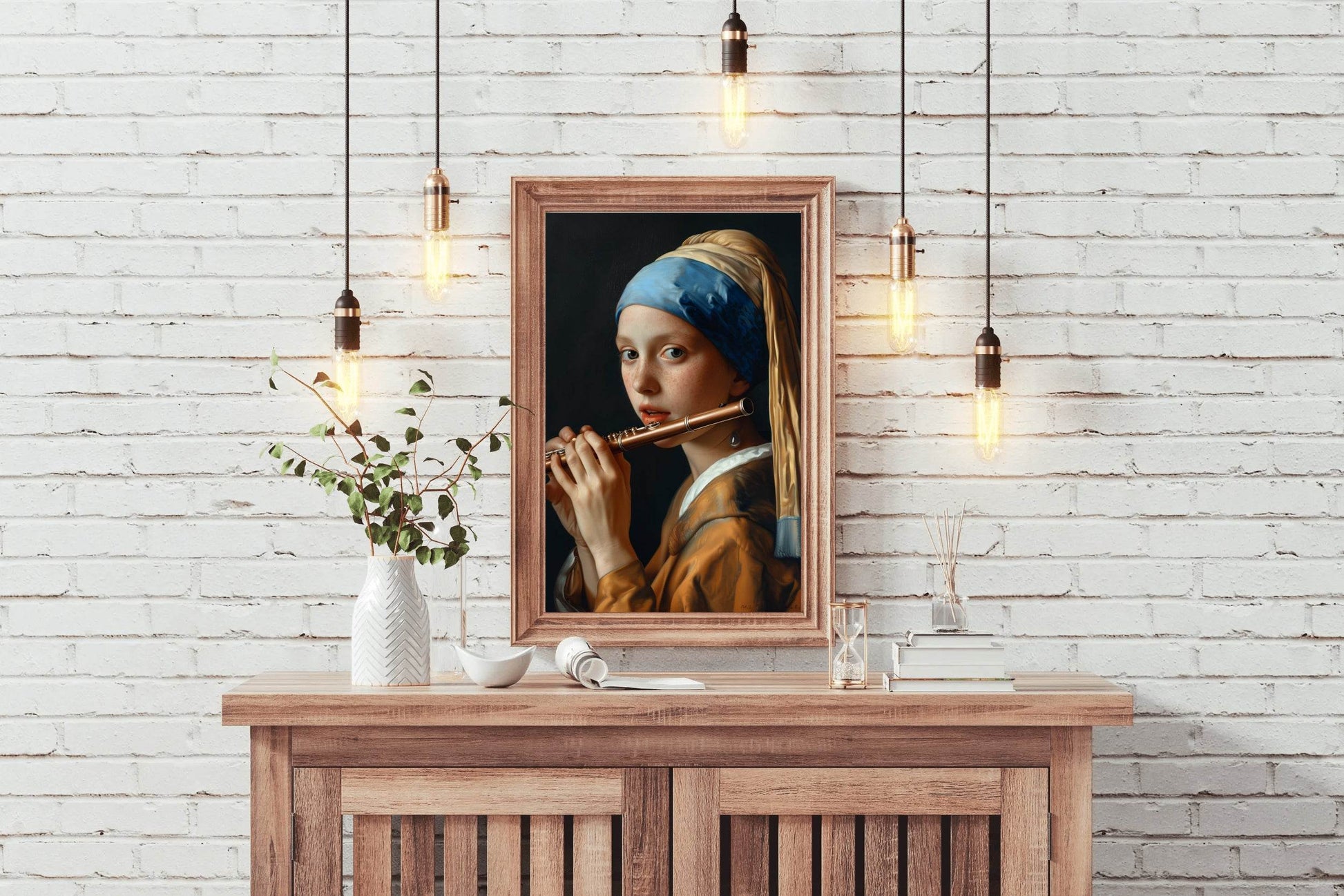 Musician Girl Wall Art - beink online art store