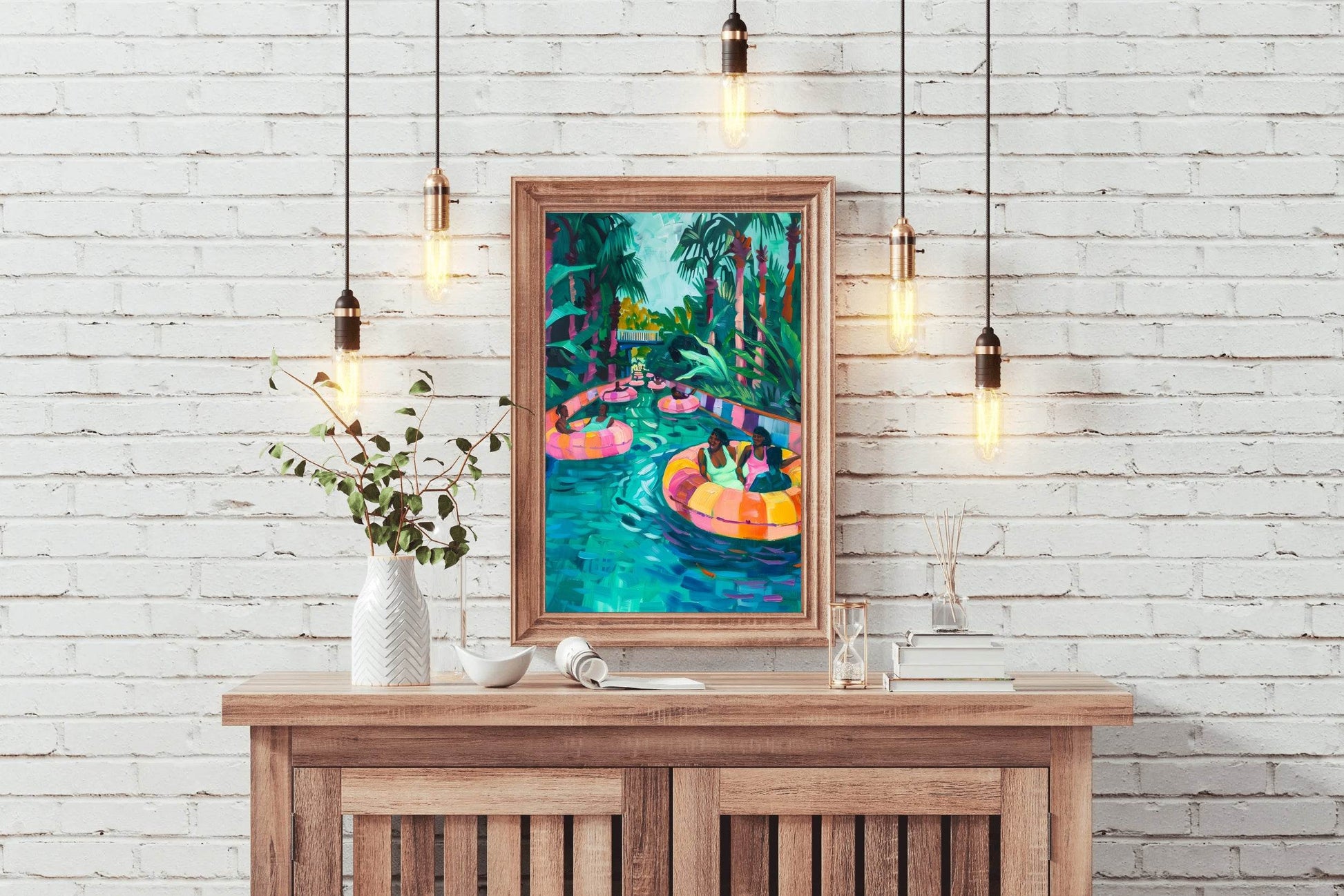 Lazy River Day Wall Art - beink online art store