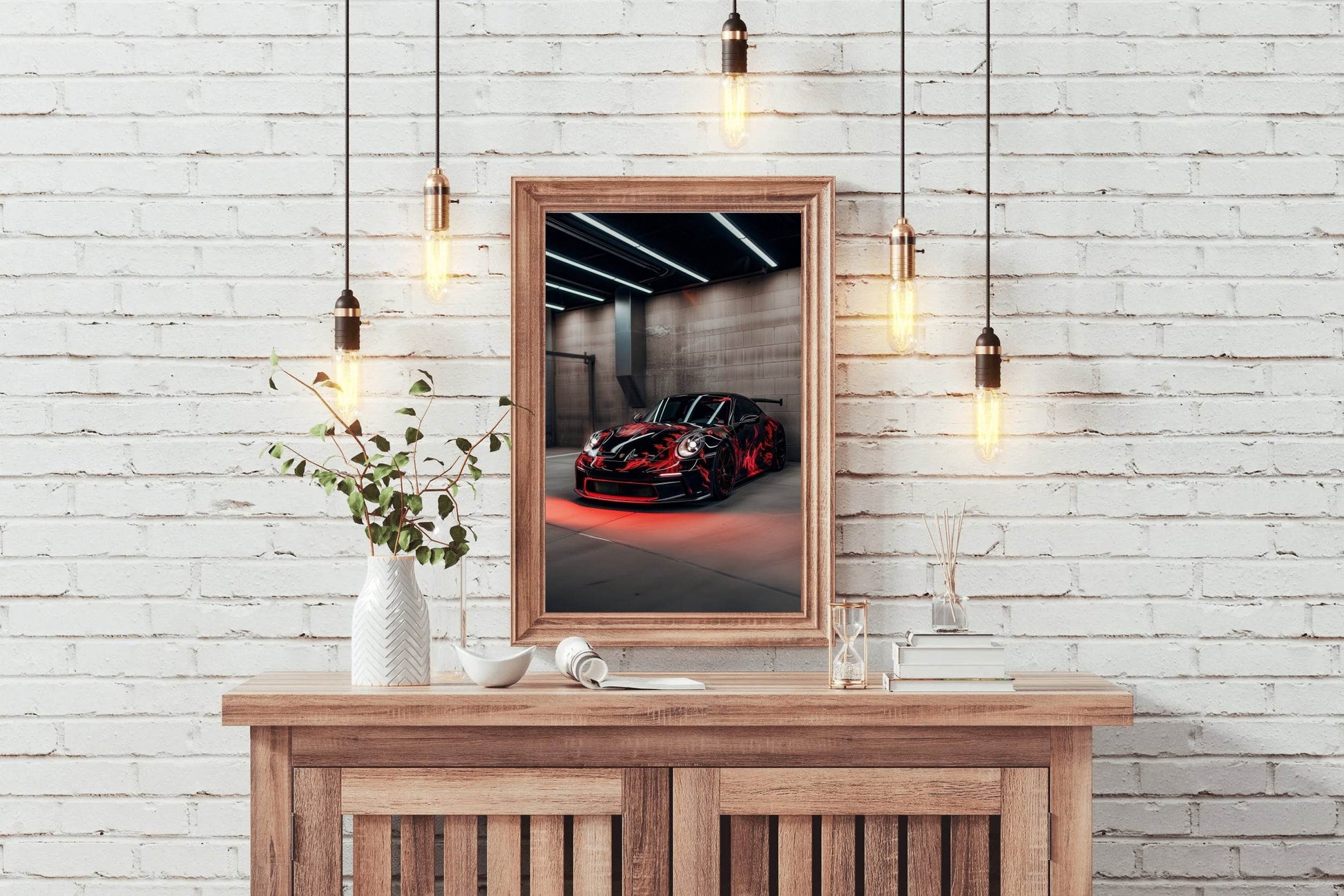 Porsche Wrap Concept Wall Art - beink online art store