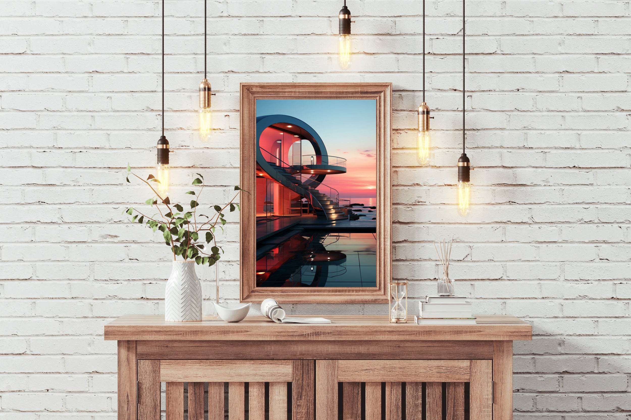 Beautiful MCM House Wall Art - beink online art store