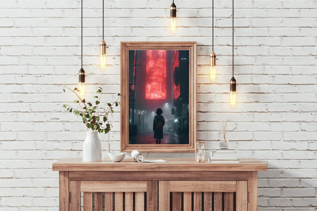 Chinatown At Night Wall Art - beink online art store