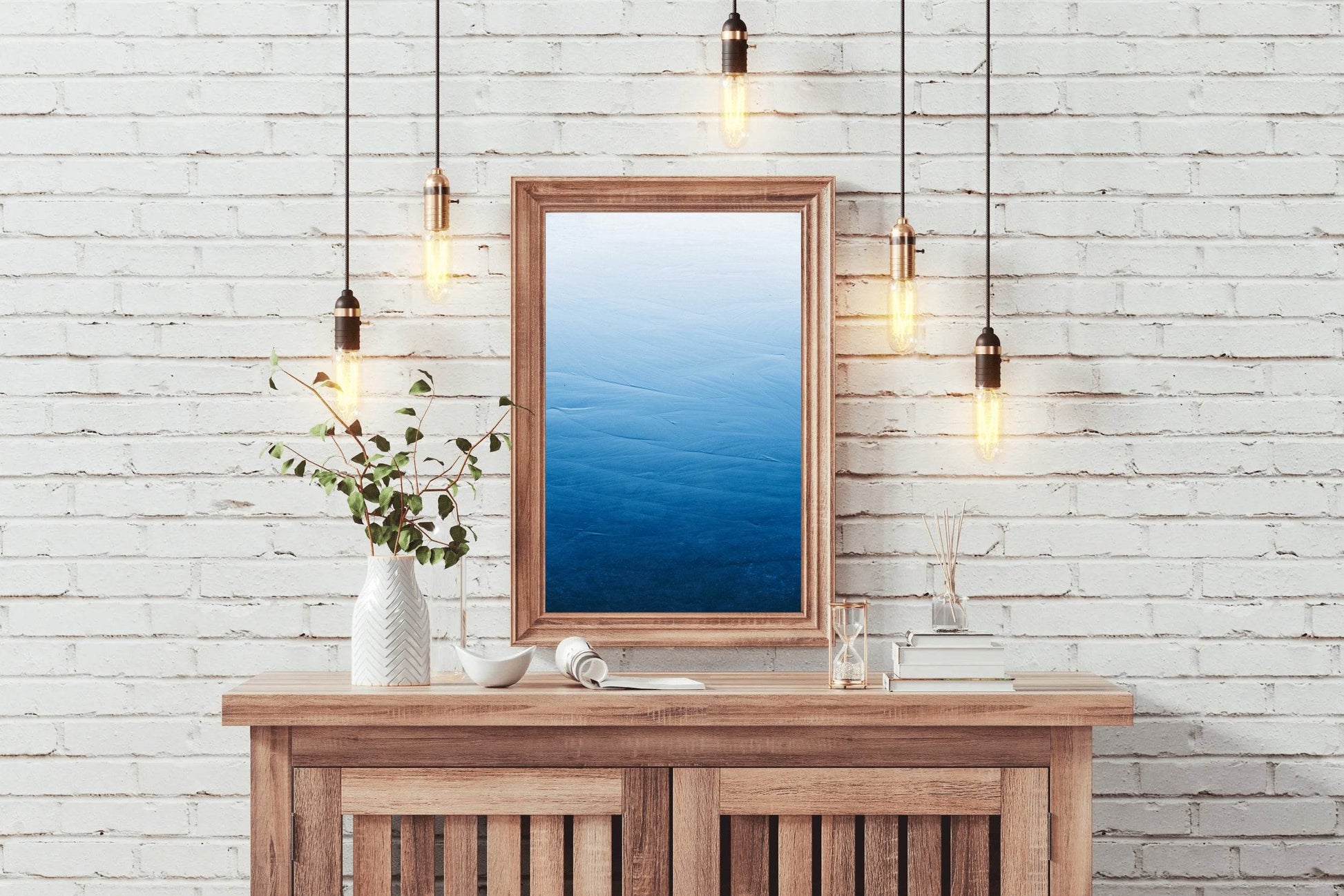 Evening Sea View Abstract Wall Art - beink online art store