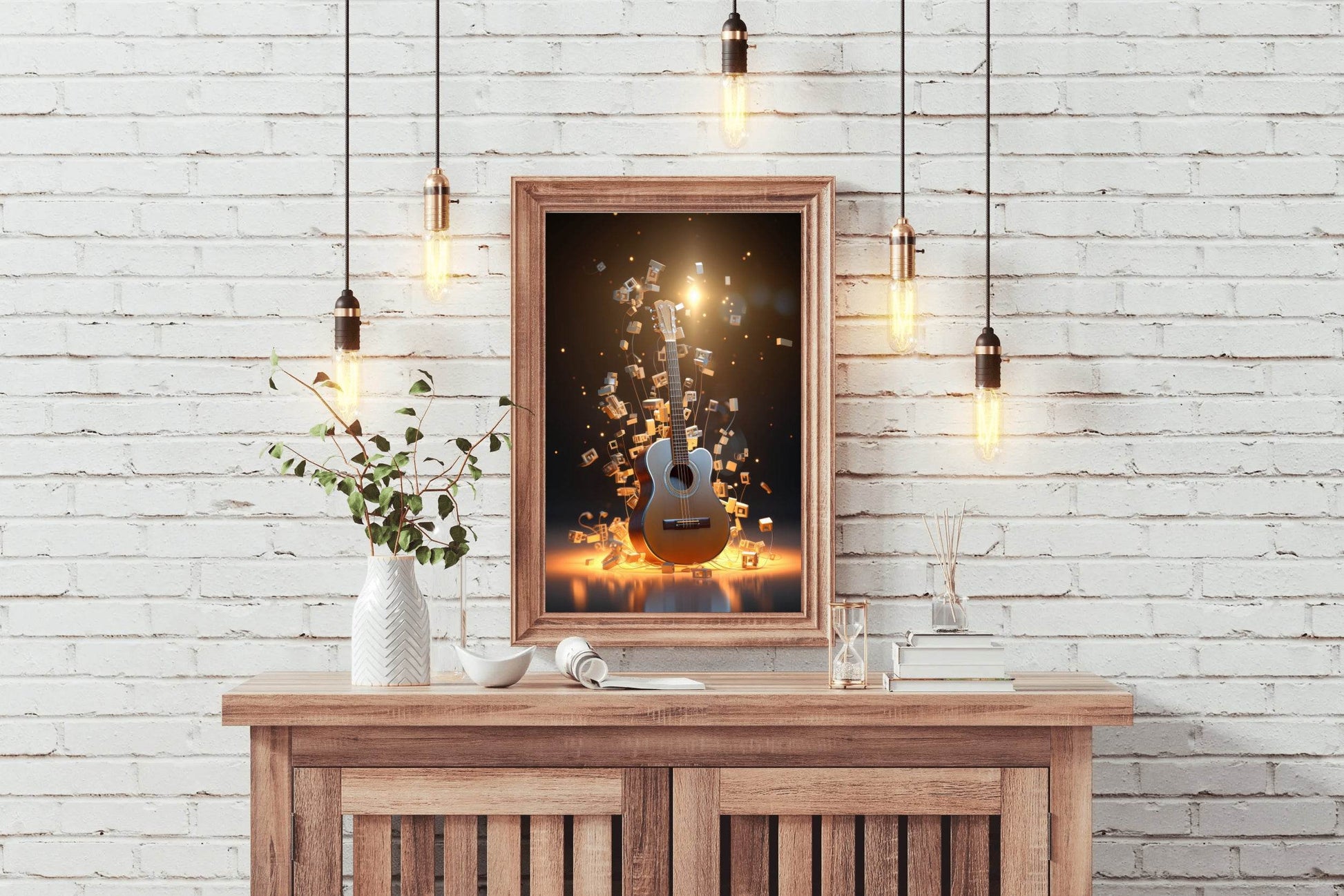 Brilliant Electric Guitar Wall Art - beink online art store