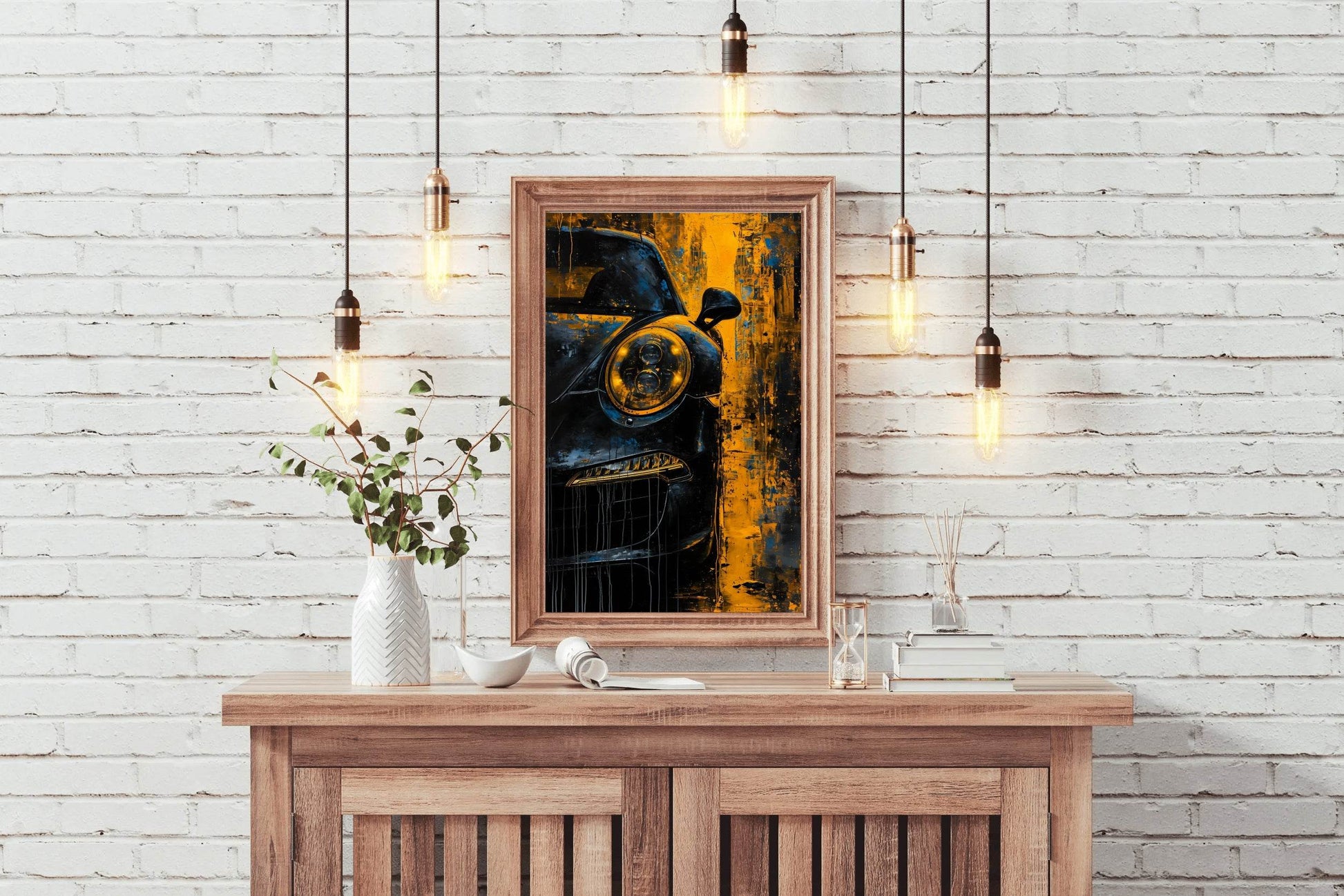 Porsche 911 Turbo GT Canvas Wall Art - beink online art store