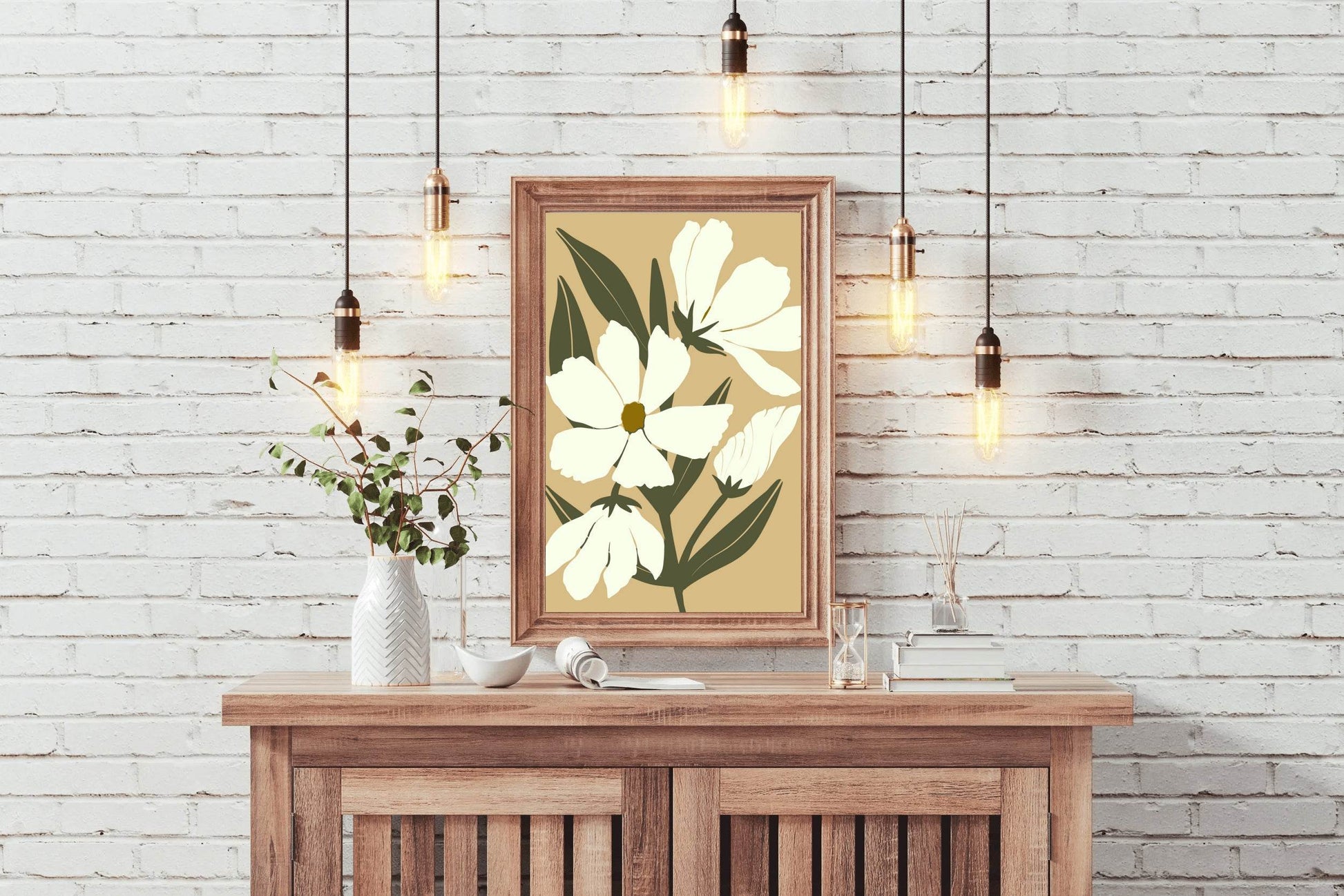 Beautiful Narcissus Flowers Wall Art - beink online art store