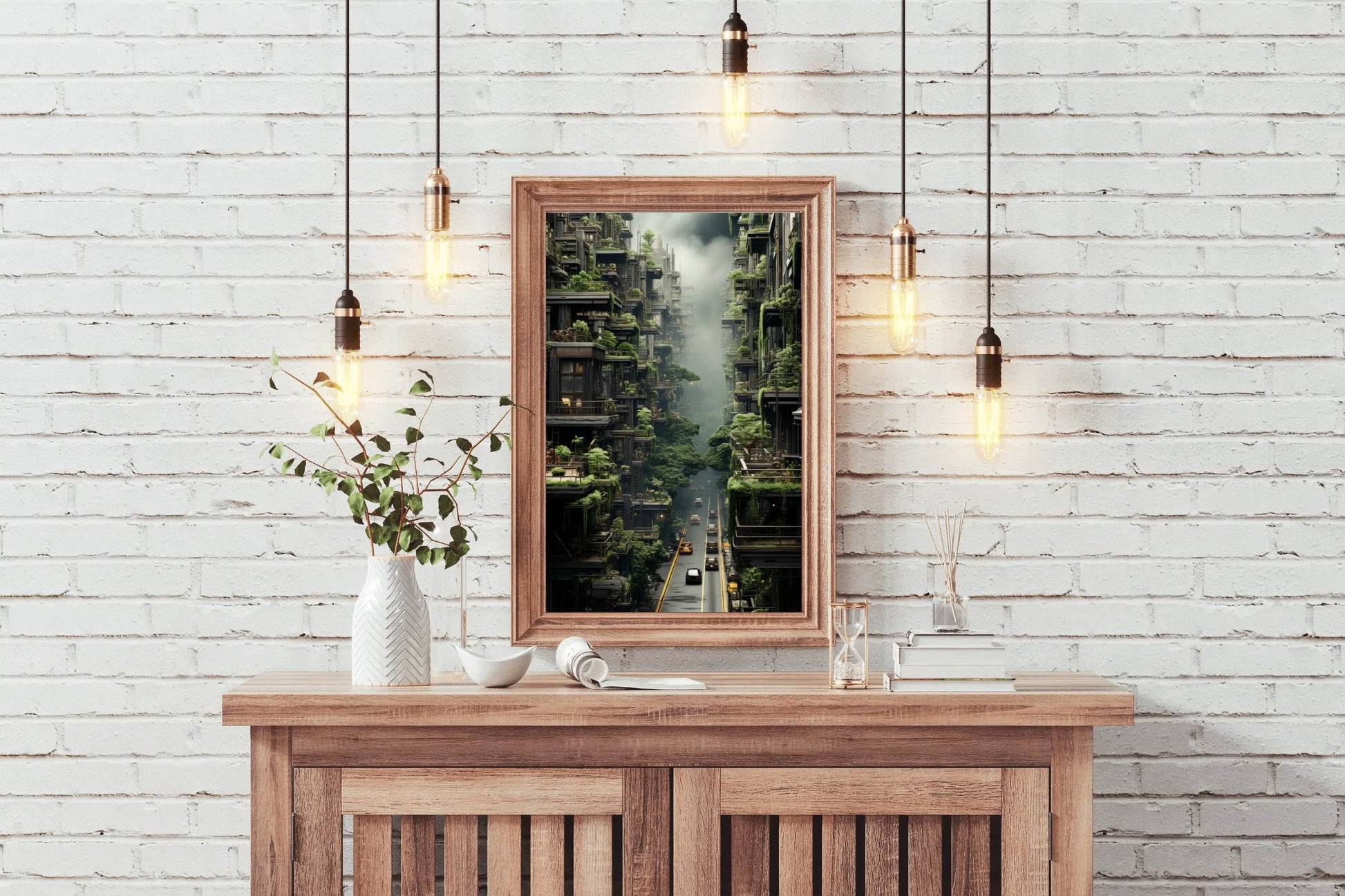 Vegetation Of The City Wall Art - beink online art store