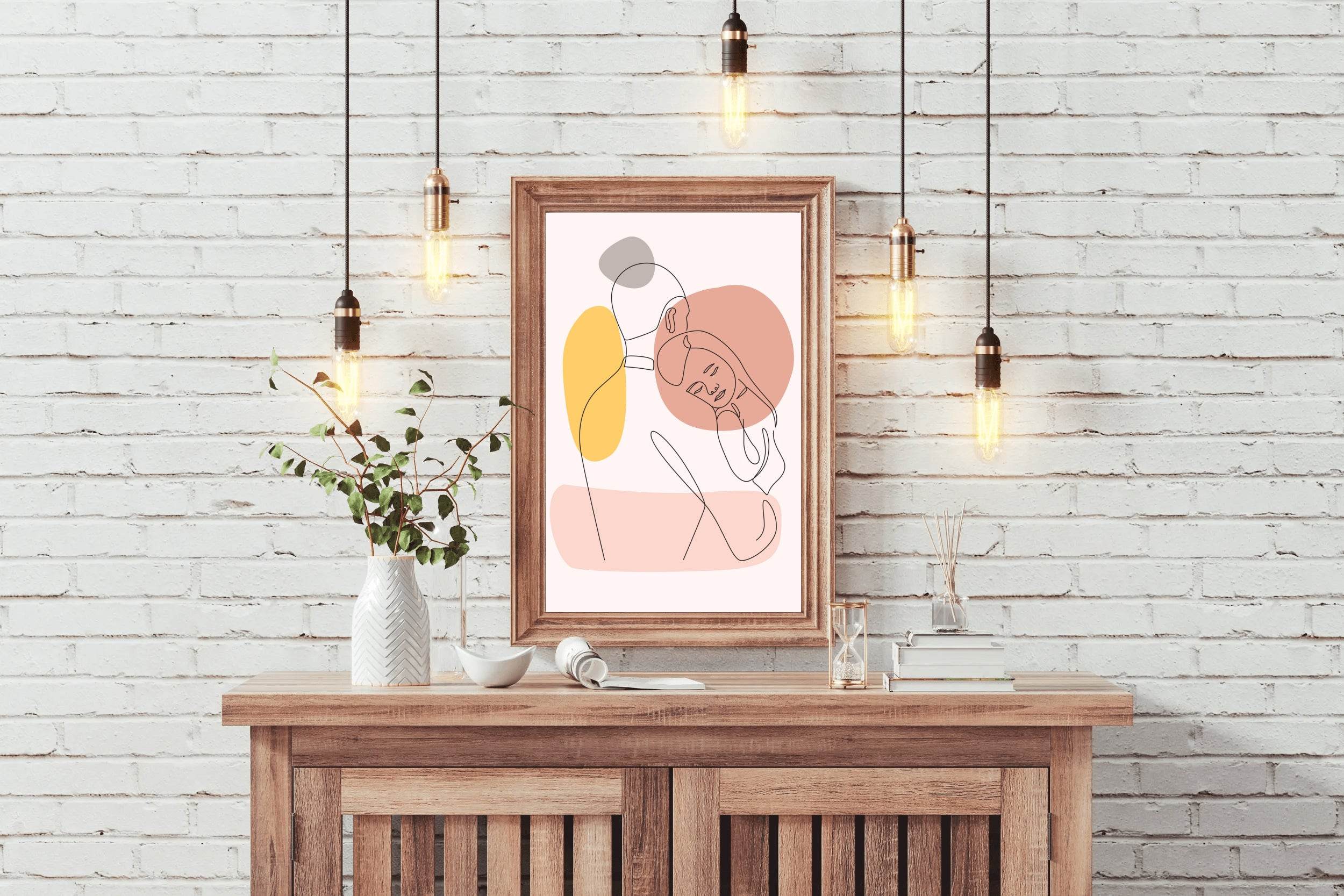 In Each Other's Arms Wall Art - beink online art store