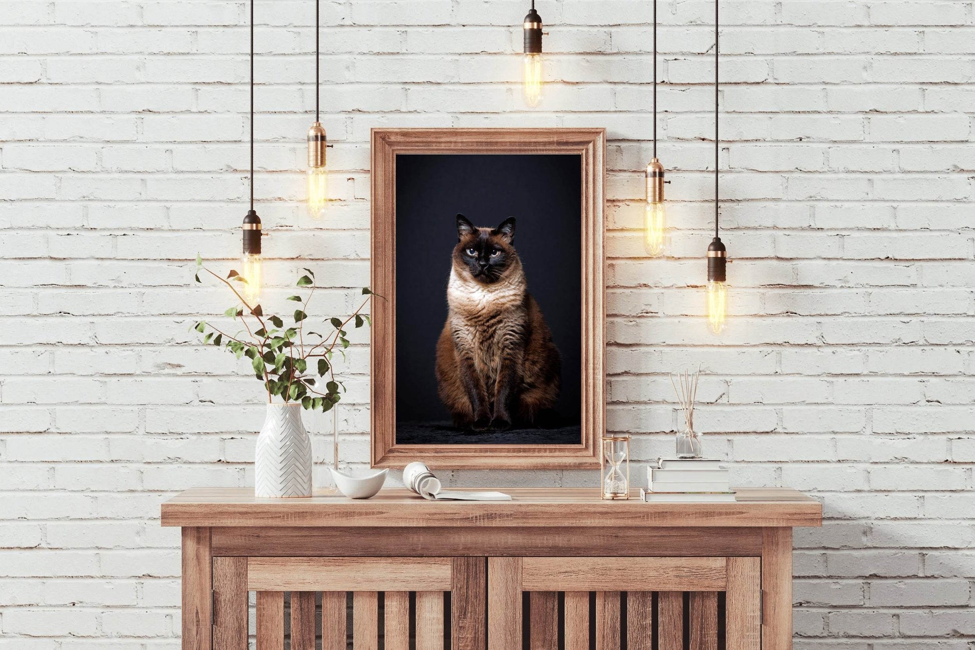Siamese Cat Animal Wall Art - beink online art store