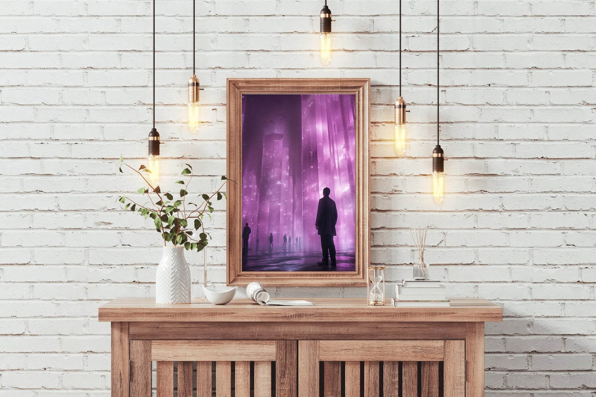 Bright Pink Wall Art - beink online art store