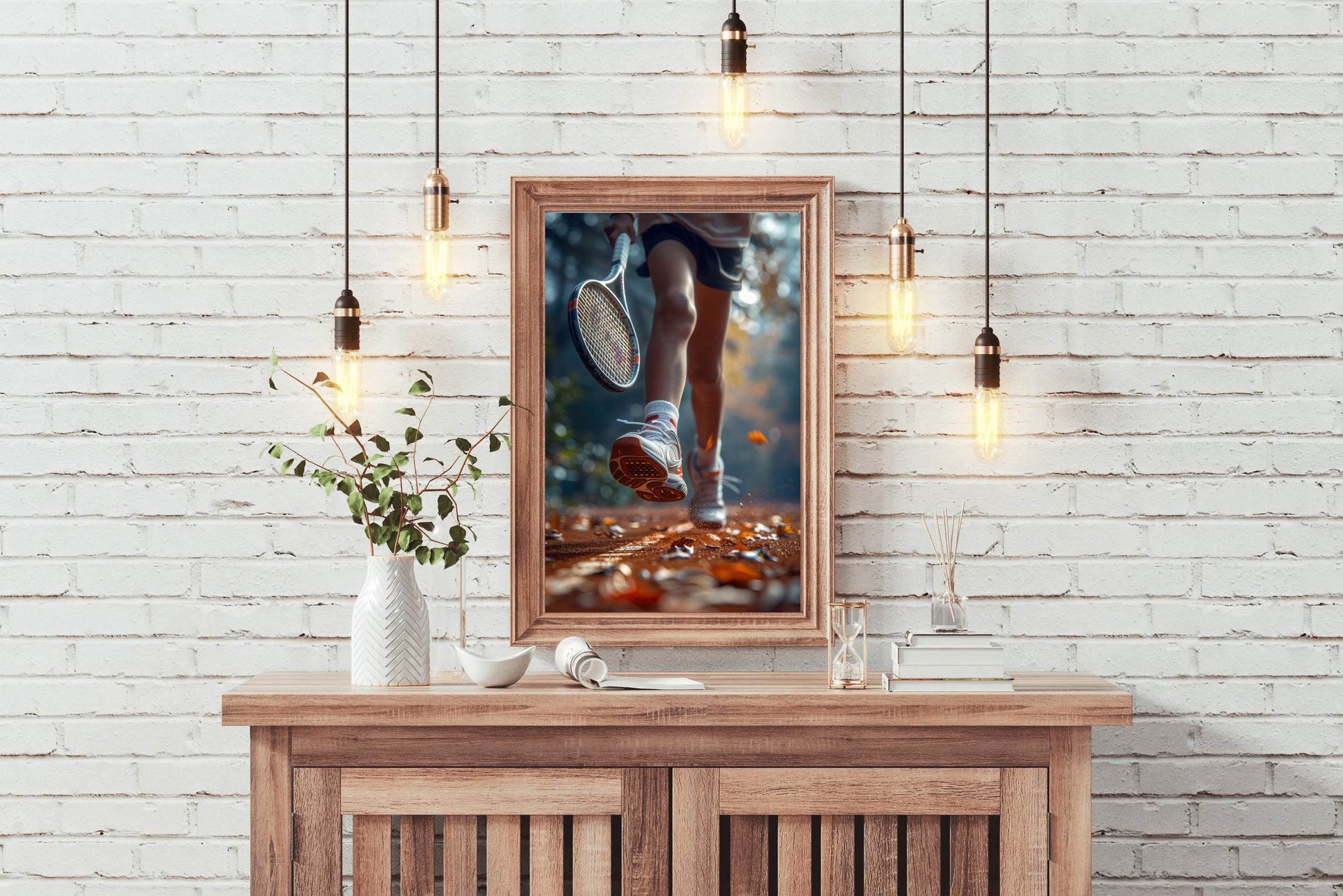 Sports Shoes For Tennis Wall Art - beink online art store