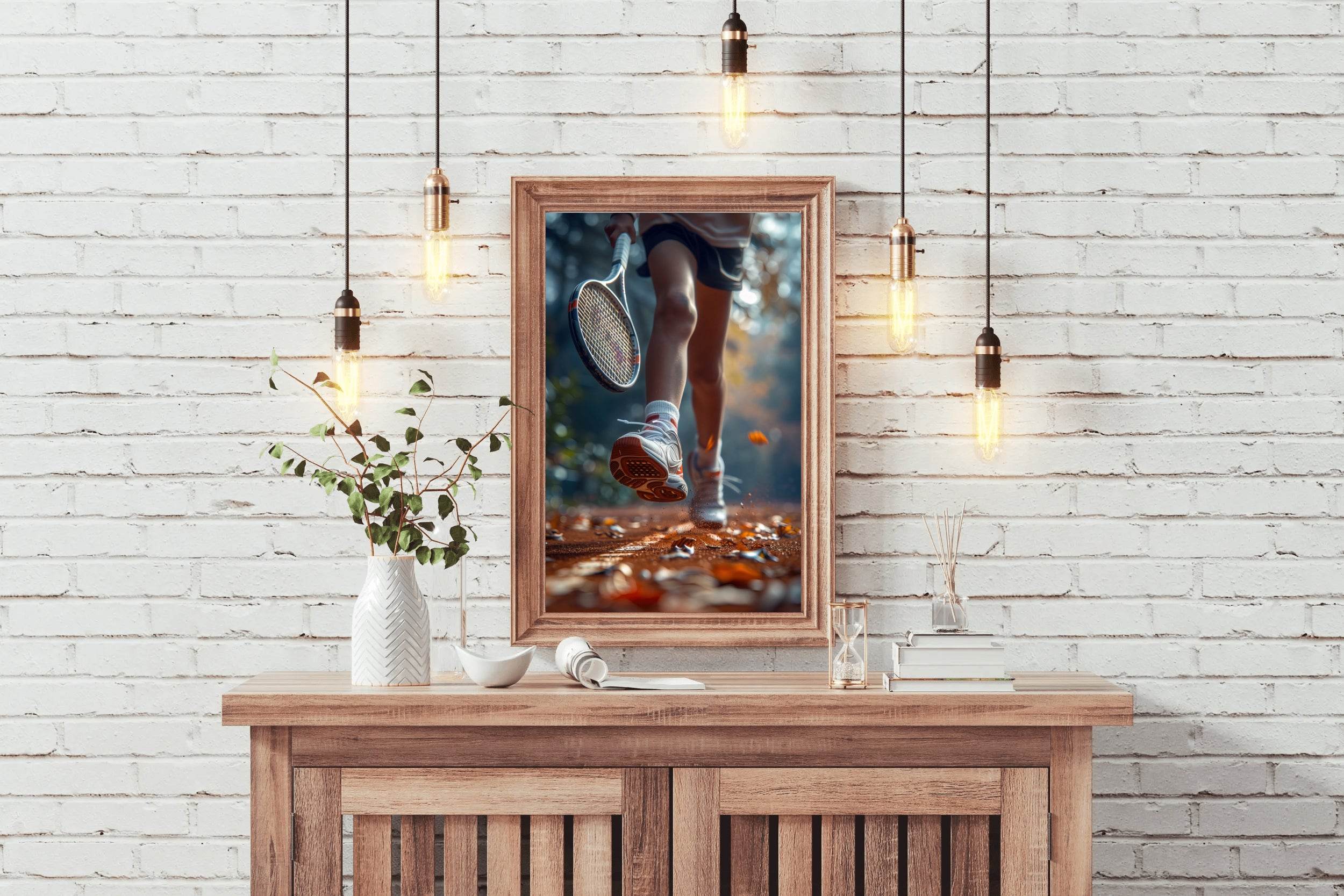 Sports Shoes For Tennis Wall Art - beink online art store