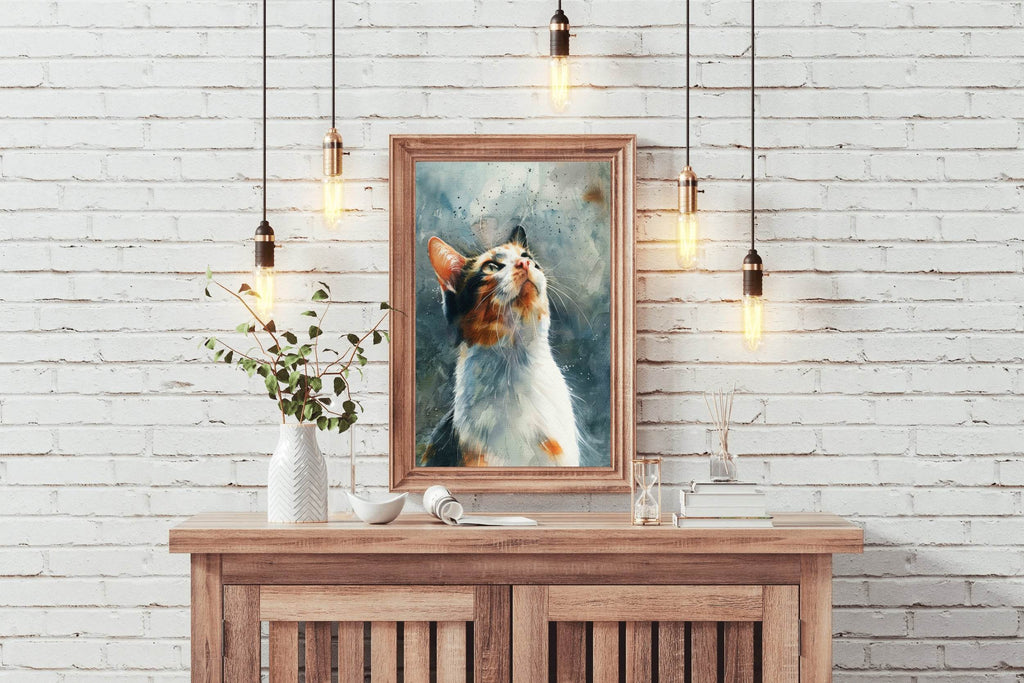 Cat Painted Picture Wall Art - beink online art store