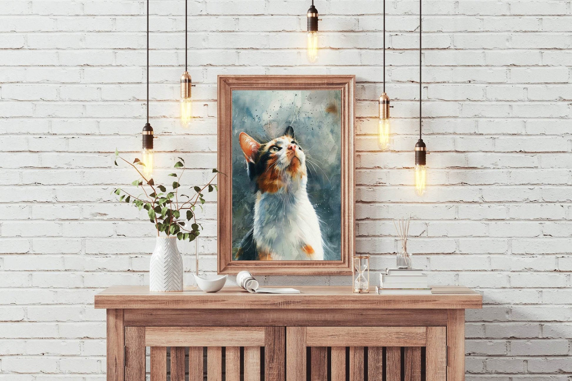 Cat Painted Picture Wall Art - beink online art store