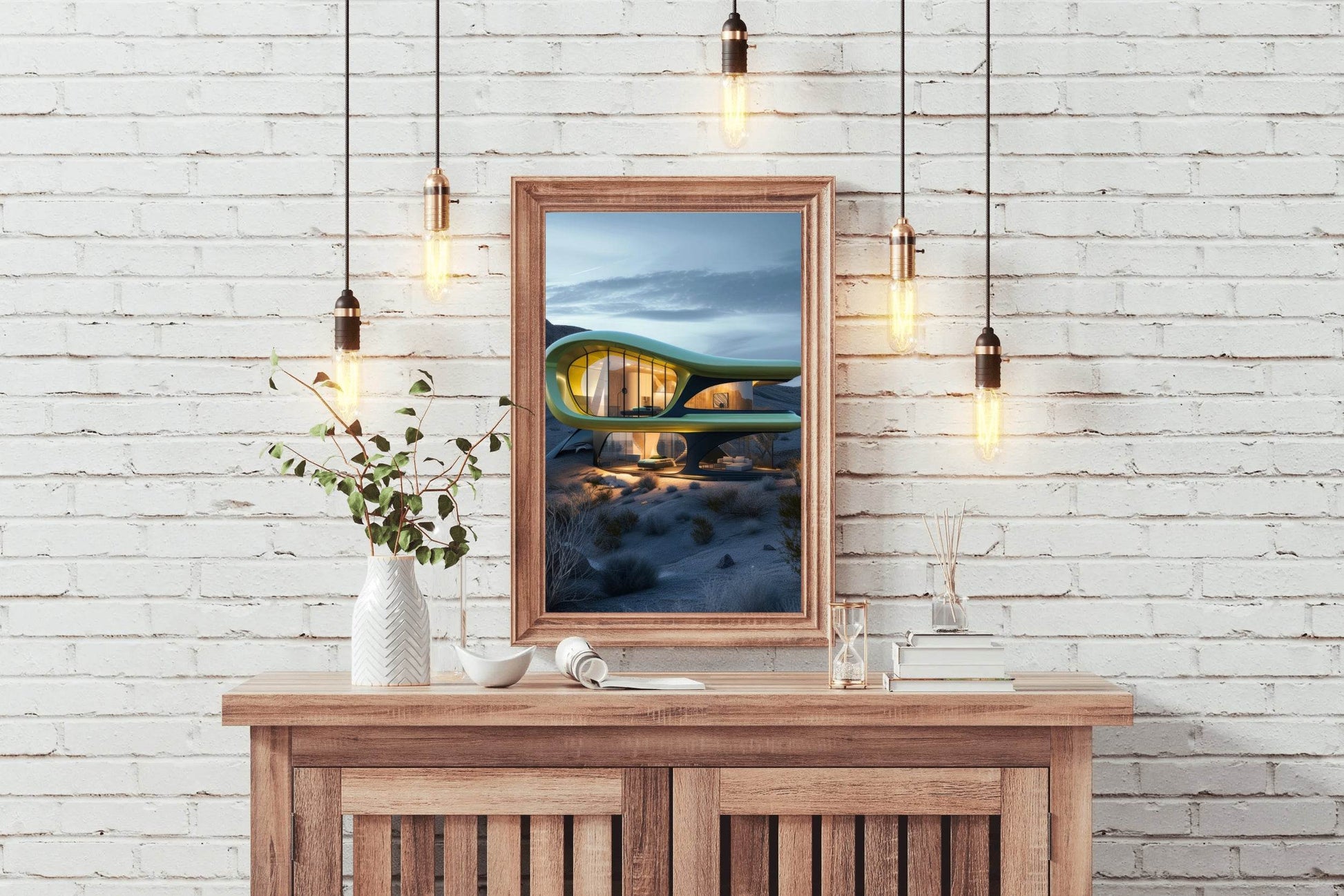 Modern Architecture Wall Art - beink online art store