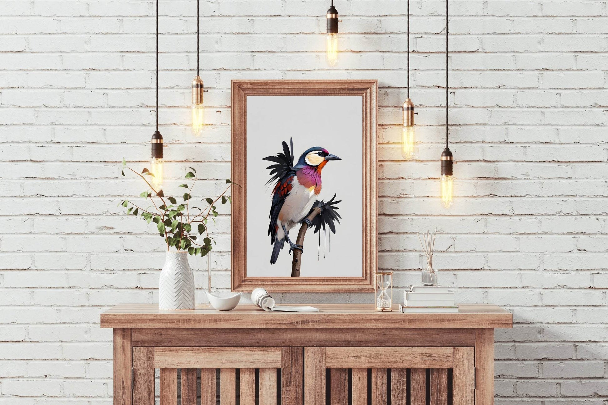 Colorful Bird Wall Art - beink online art store