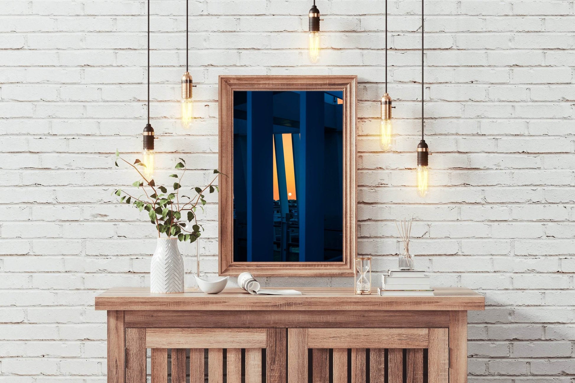 A Sneaking Sunset Wall Art - beink online art store