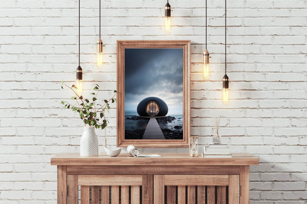 Luxury Beach Cottage Wall Art - beink online art store