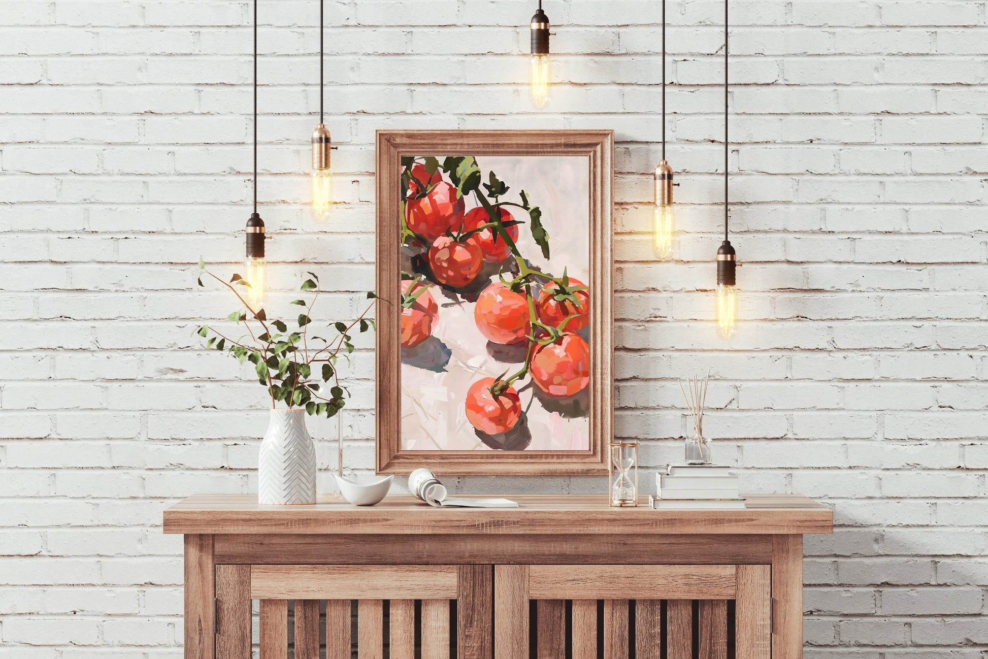 Cluster of Tomatoes Wall Art - beink online art store