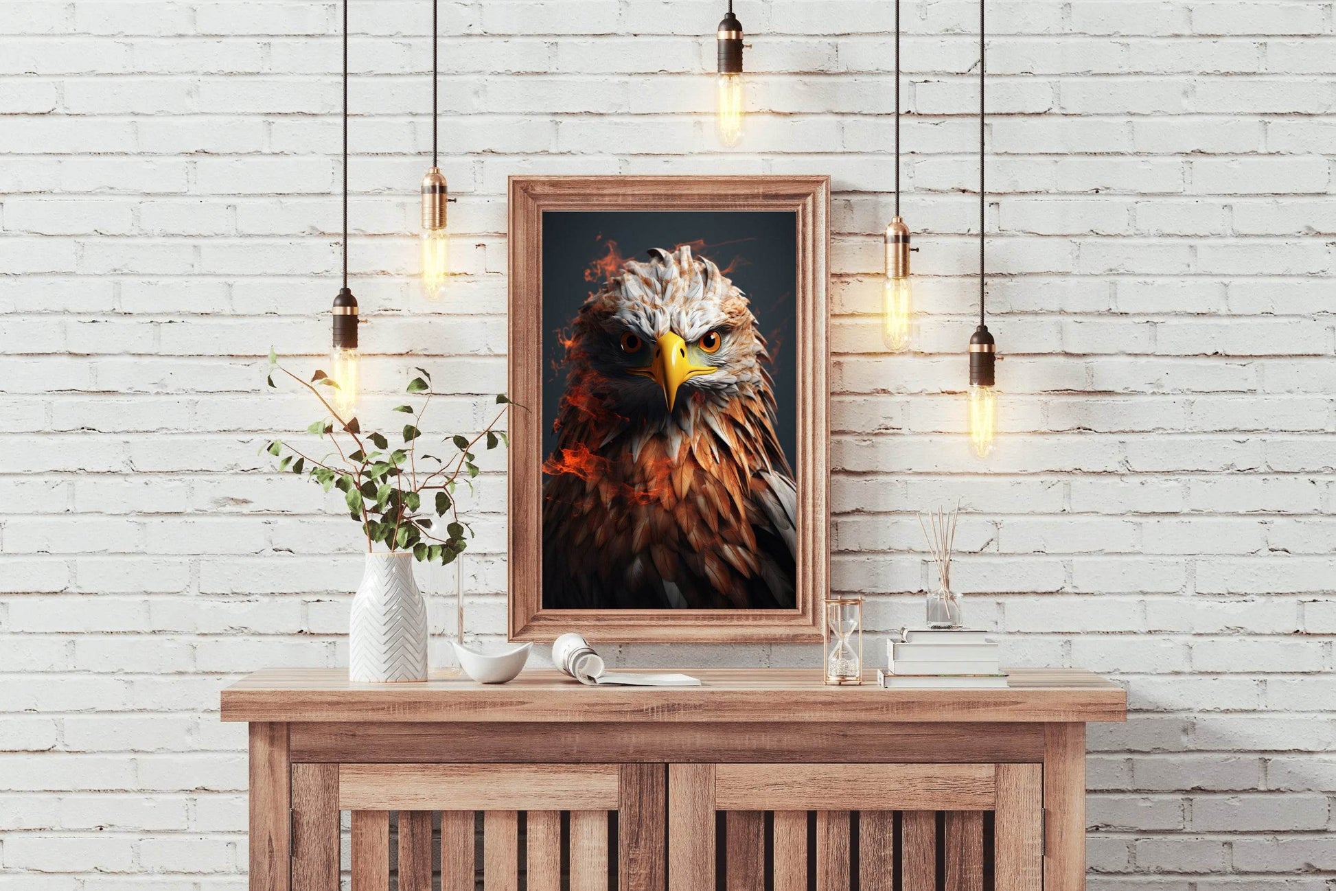 3D Eagle Painting Bird Wall Art - beink online art store