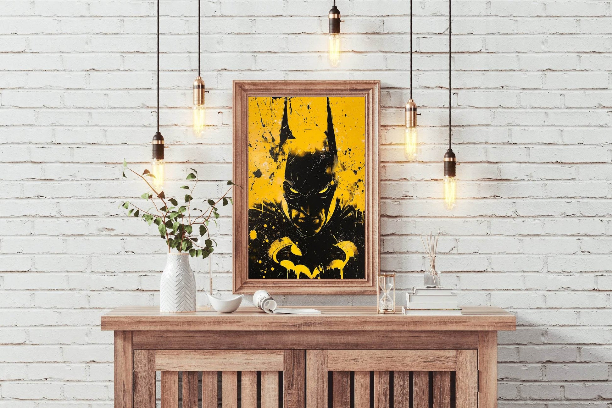 Batman: Splatter Wall Art - beink online art store