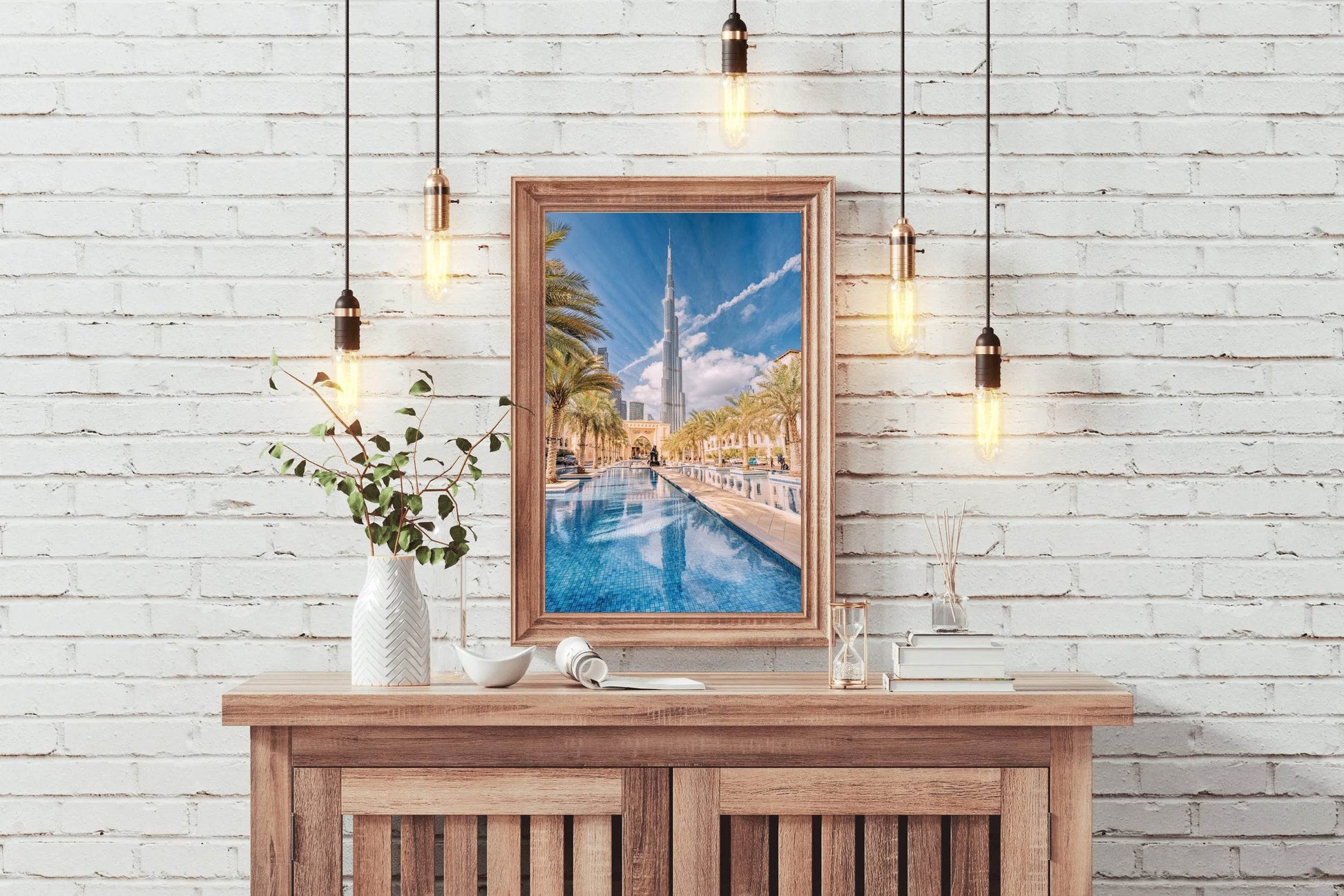 A View to the Burj Khalifa Wall Art - beink online art store