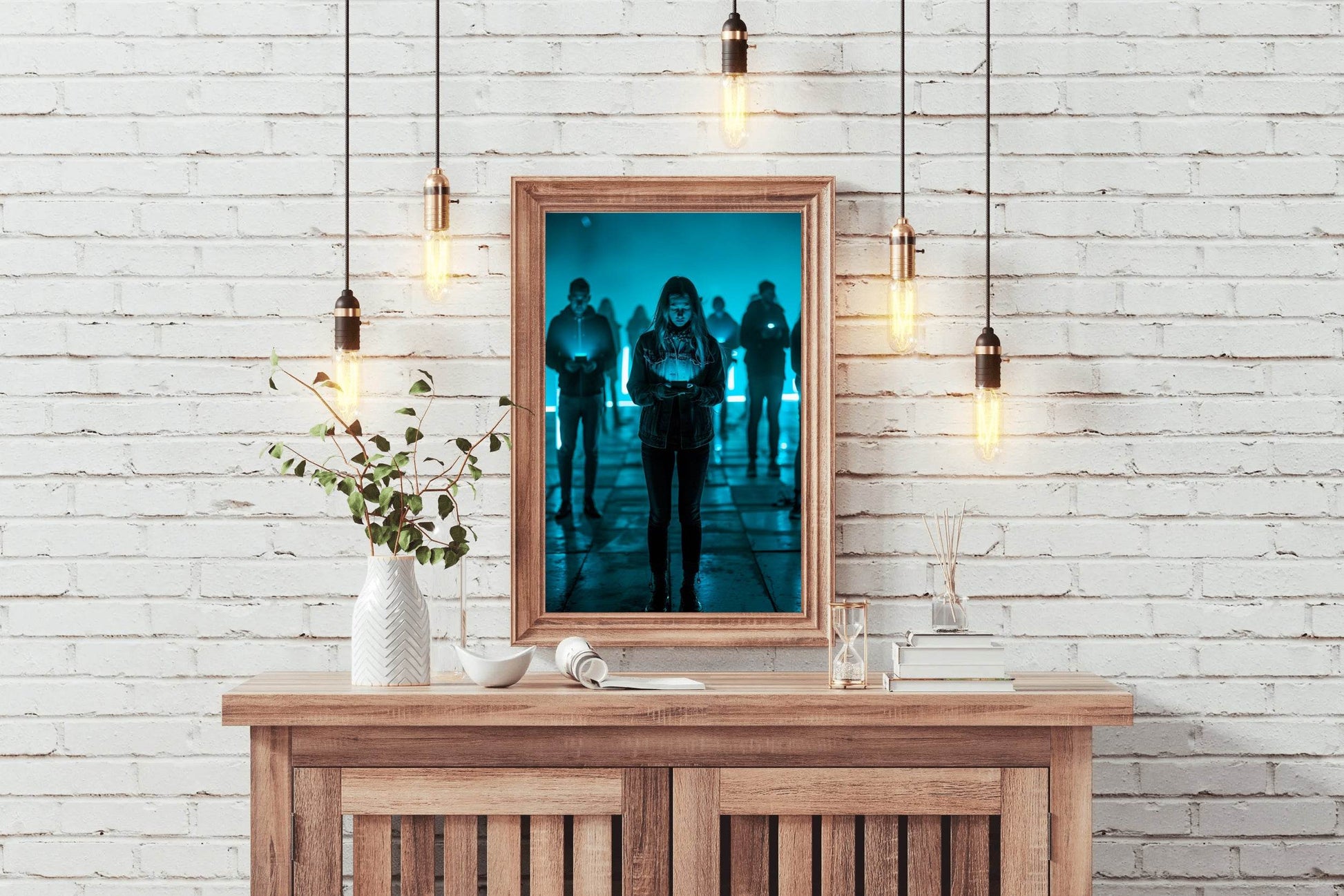 Phone Addicts Wall Art - beink online art store