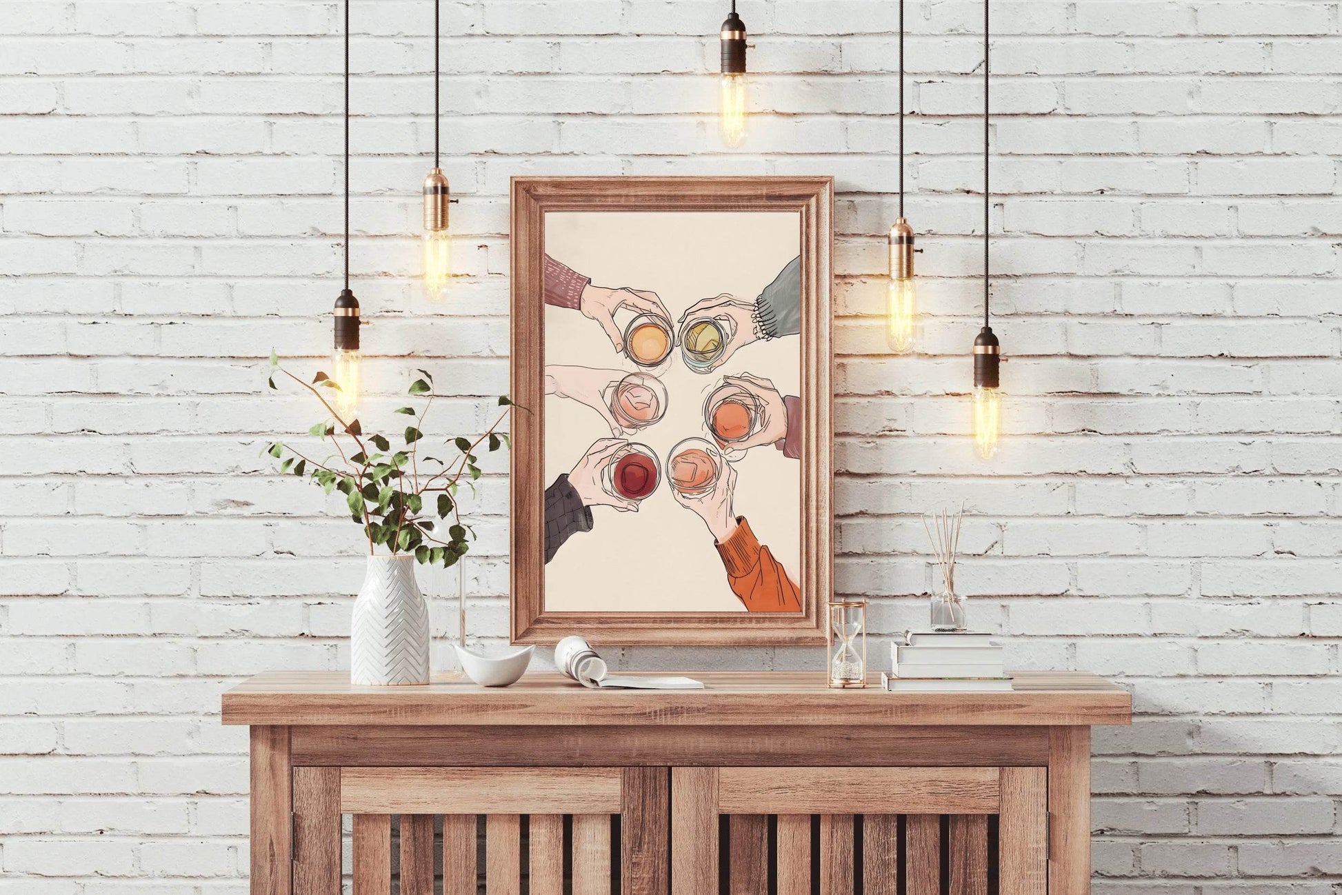 Vixie Cocktail Party Wall Art - beink online art store