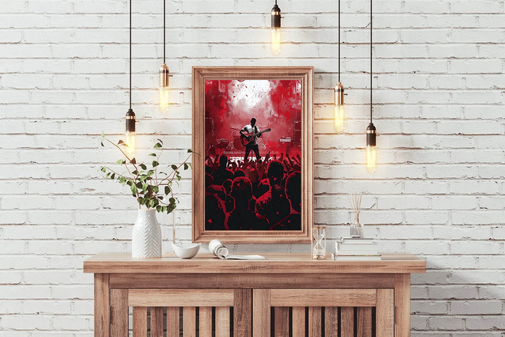 Heavy Metal Music Concert Wall Art - beink online art store