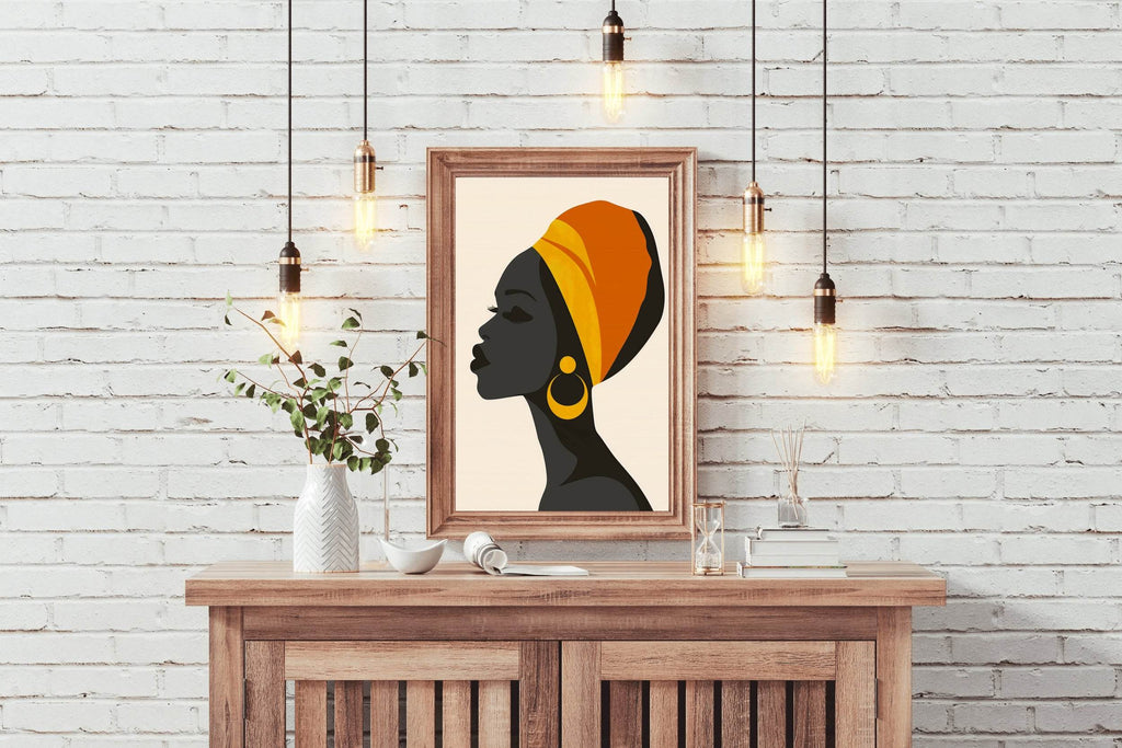 Black Girl Wall Art - beink online art store