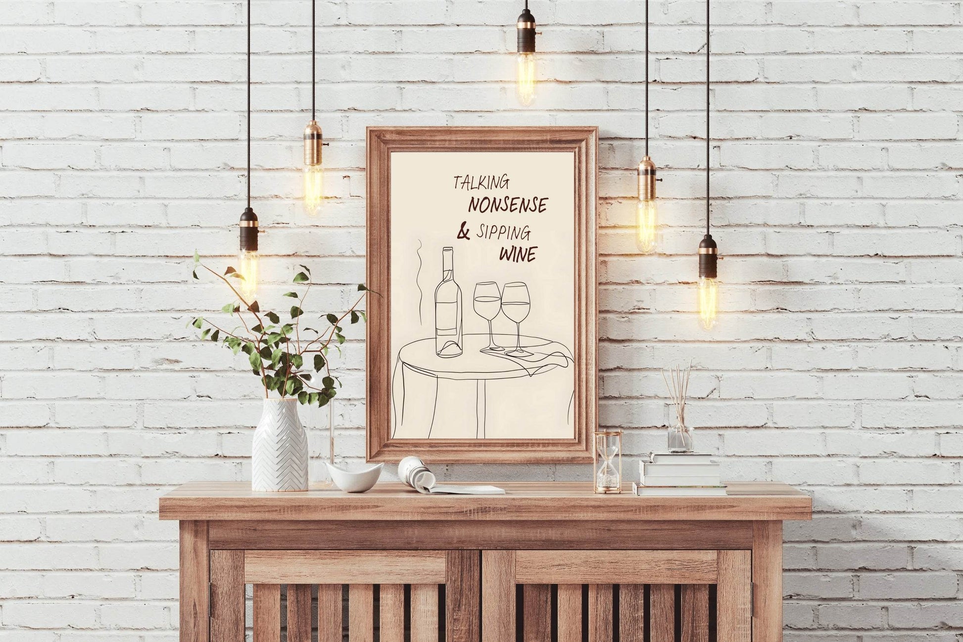 Cocktail & Wine Ads Wall Art - beink online art store