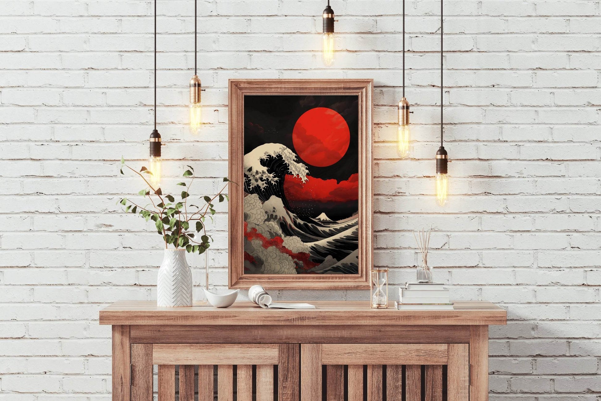 The Great Wave Off Kanagawa Wall Art - beink online art store
