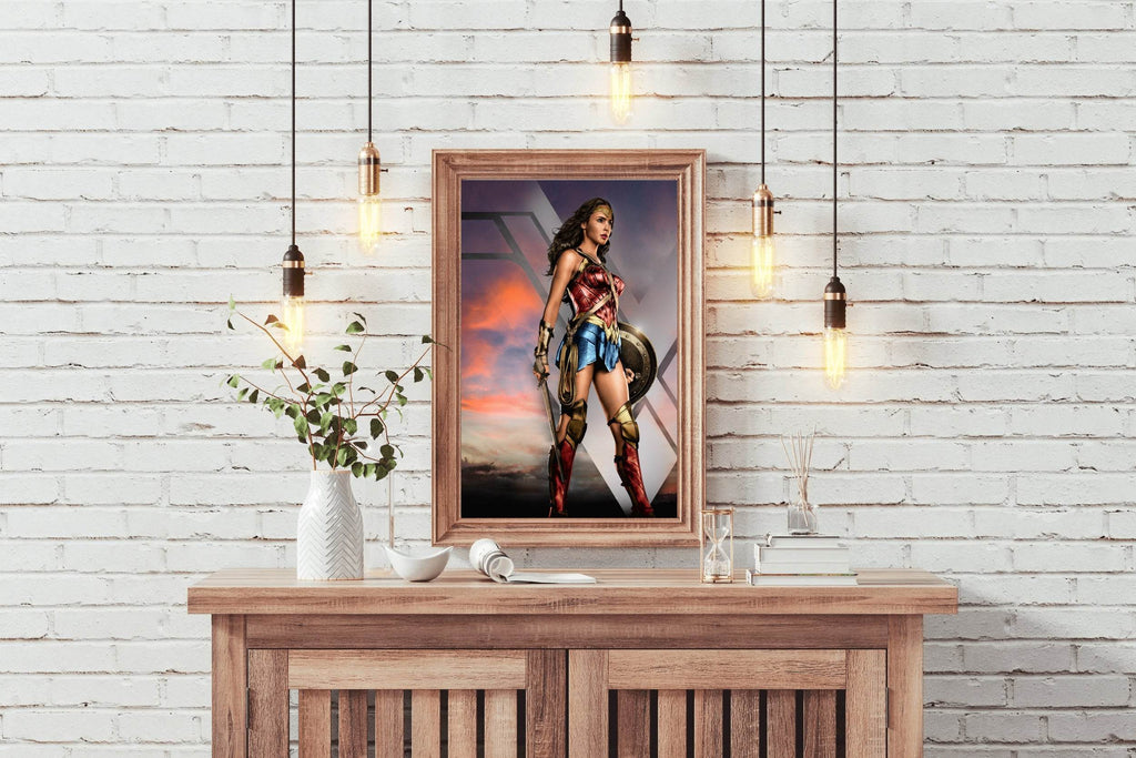 Wonder Women Justice League Wall Art - beink online art store