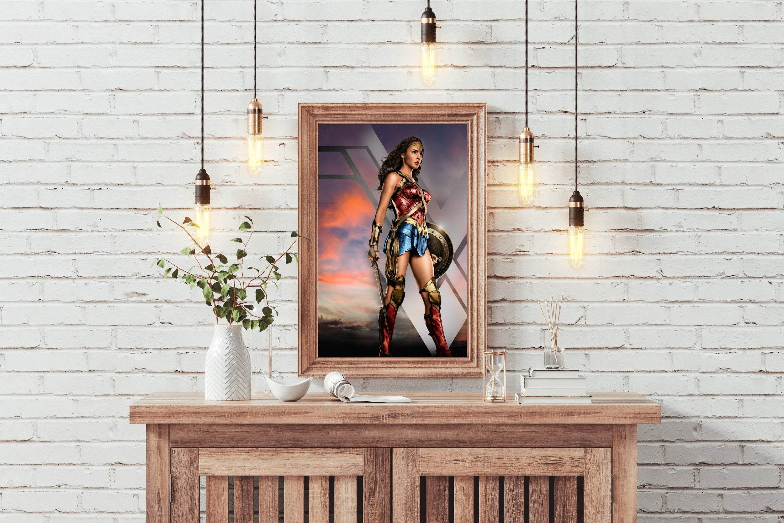 Wonder Women Justice League Wall Art - beink online art store