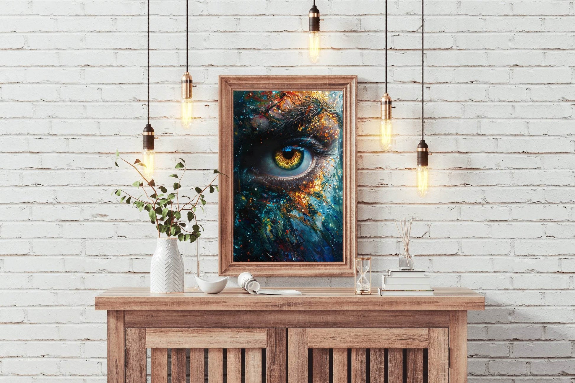 Cosmic Eye Digital Art - beink online art store