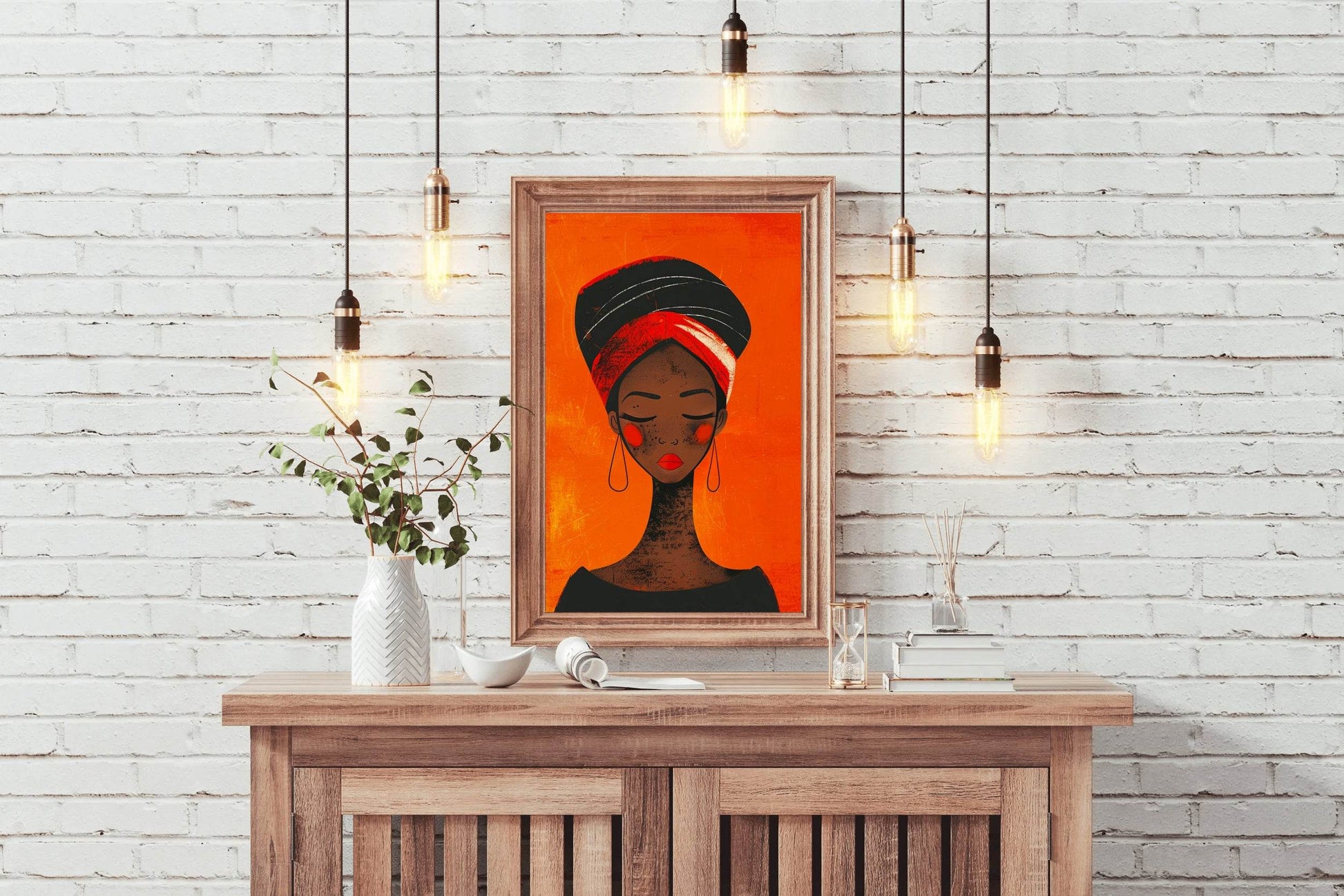 African Beauty Wall Art - beink online art store