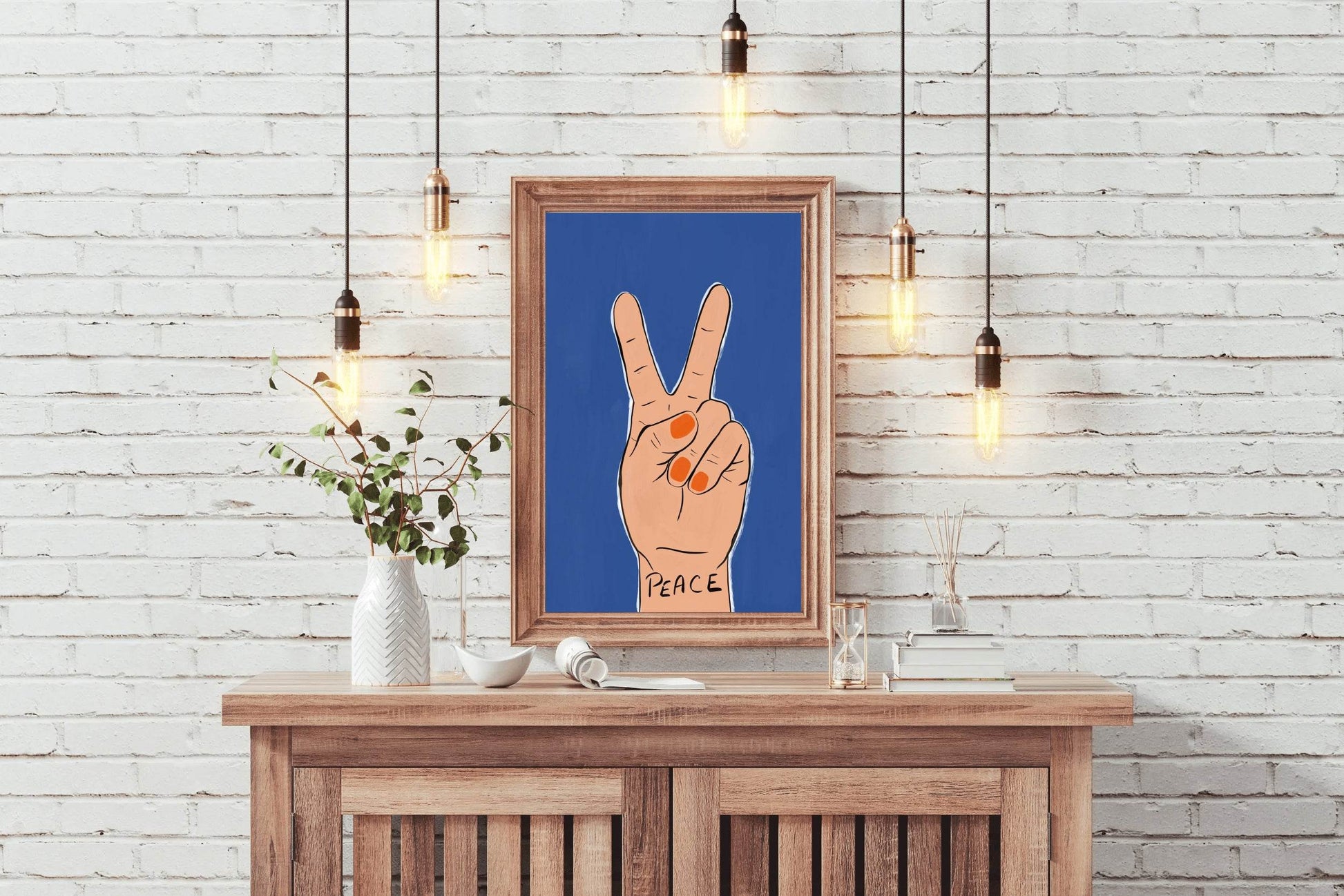 Symbol of Peace And Friendship Wall Art - beink online art store