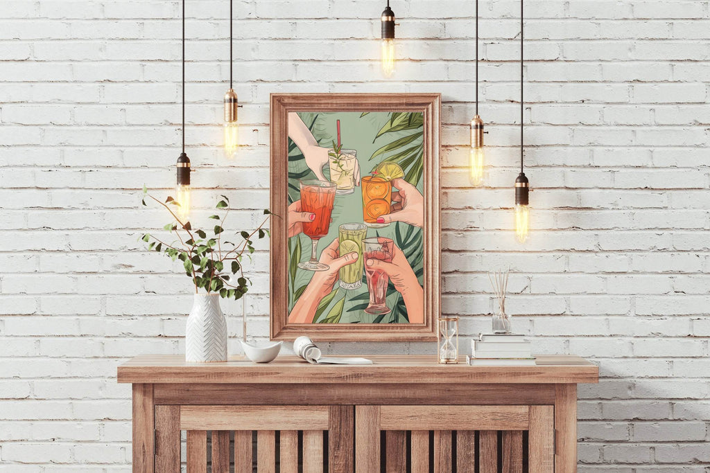 Cocktails Wall Art - beink online art store