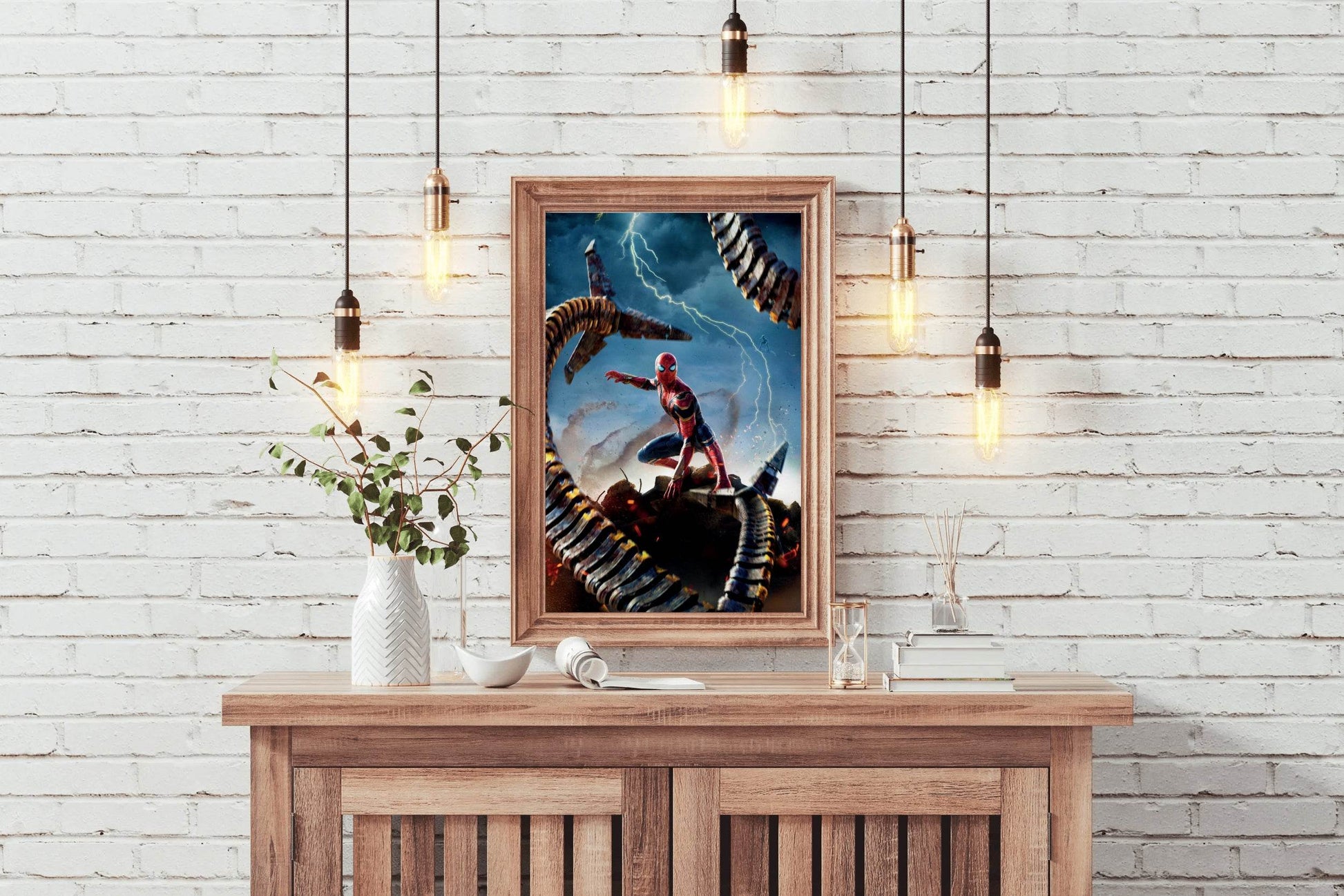 Spider-Man: No Way Home A Battle Across Universes Wall Art - beink online art store