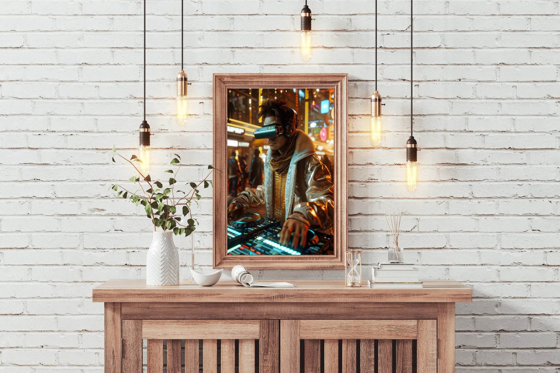 Cyberpunk Digi VR Wall Art - beink online art store