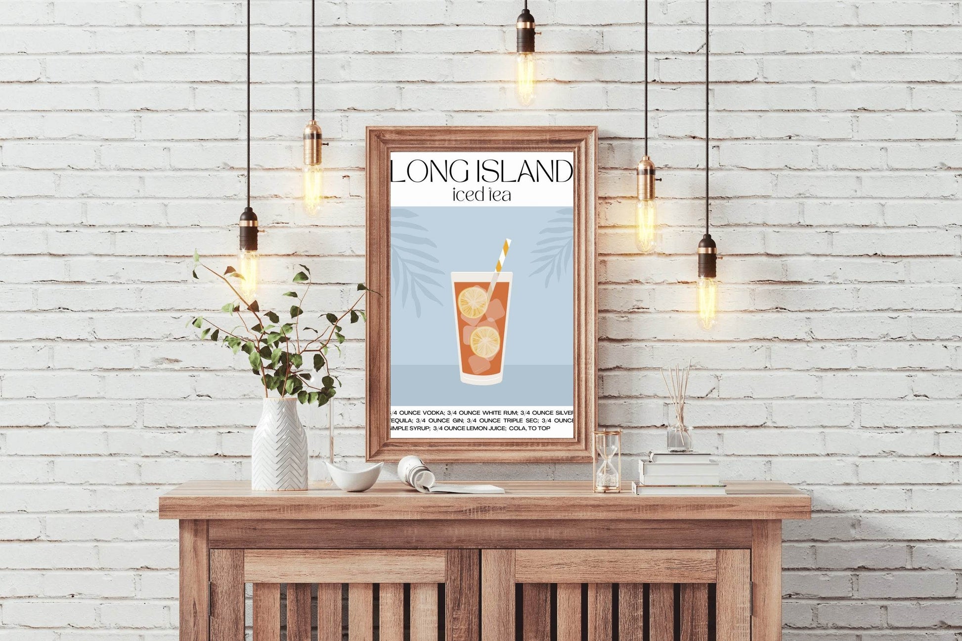 Long Island Iced Tea Wall Art - beink online art store
