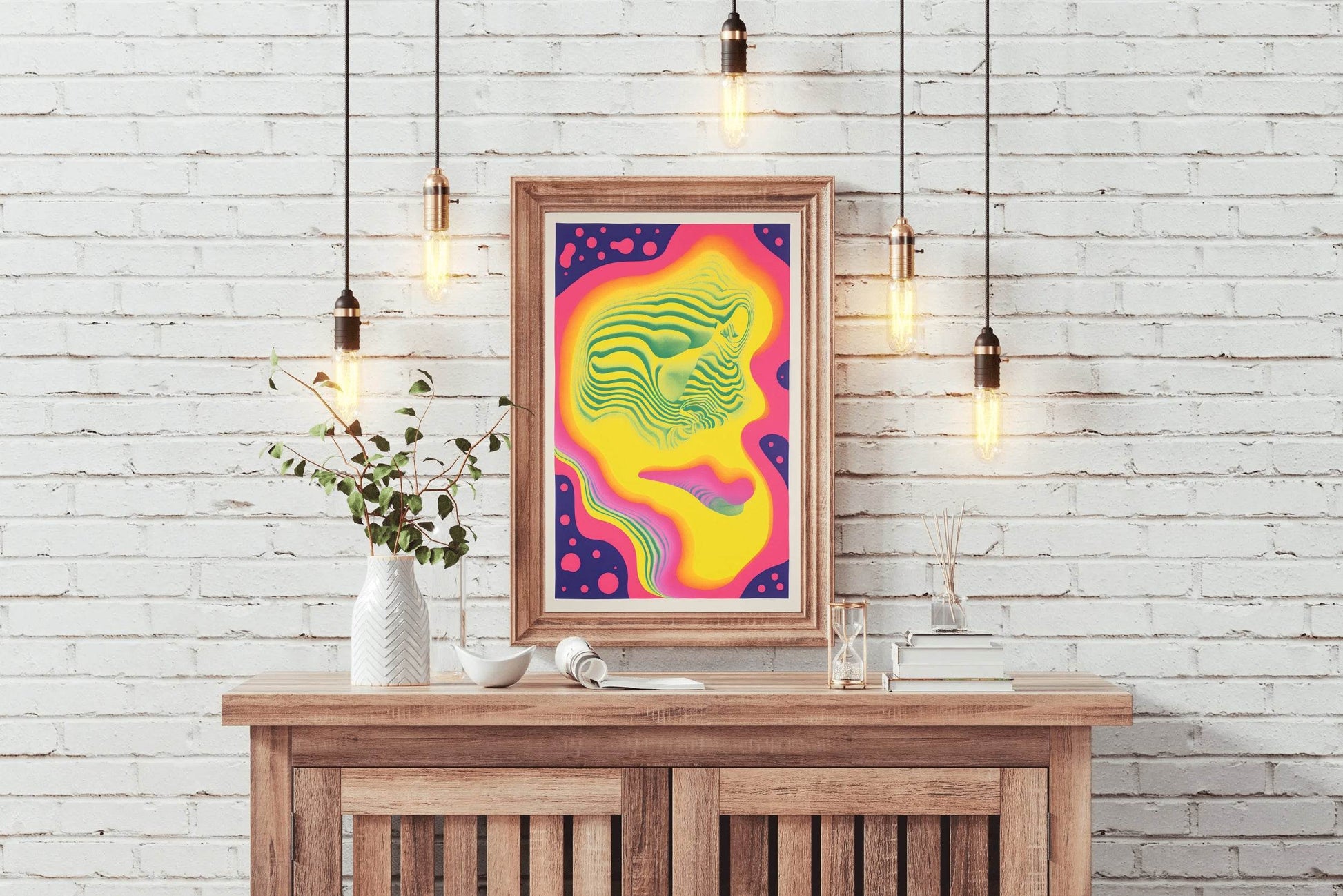 Psychedelic Painting Wall Art - beink online art store