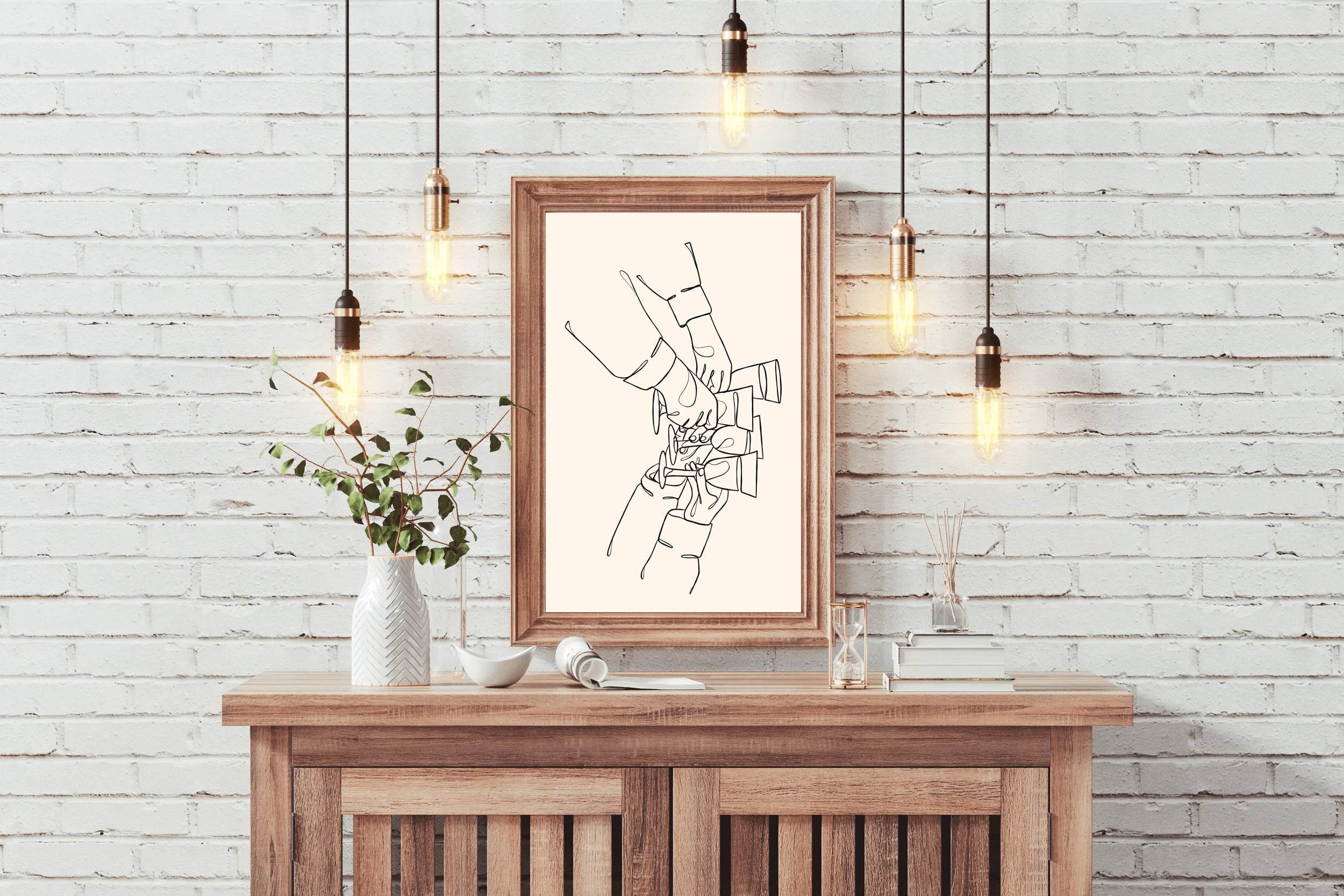 Drinking Party Wall Art - beink online art store